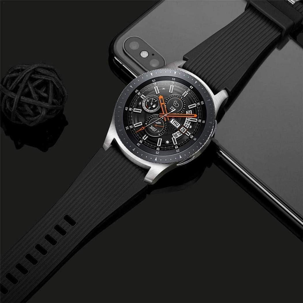 Banda de Silicona HSWAI para Samsung Galaxy Watch 46mm y S3