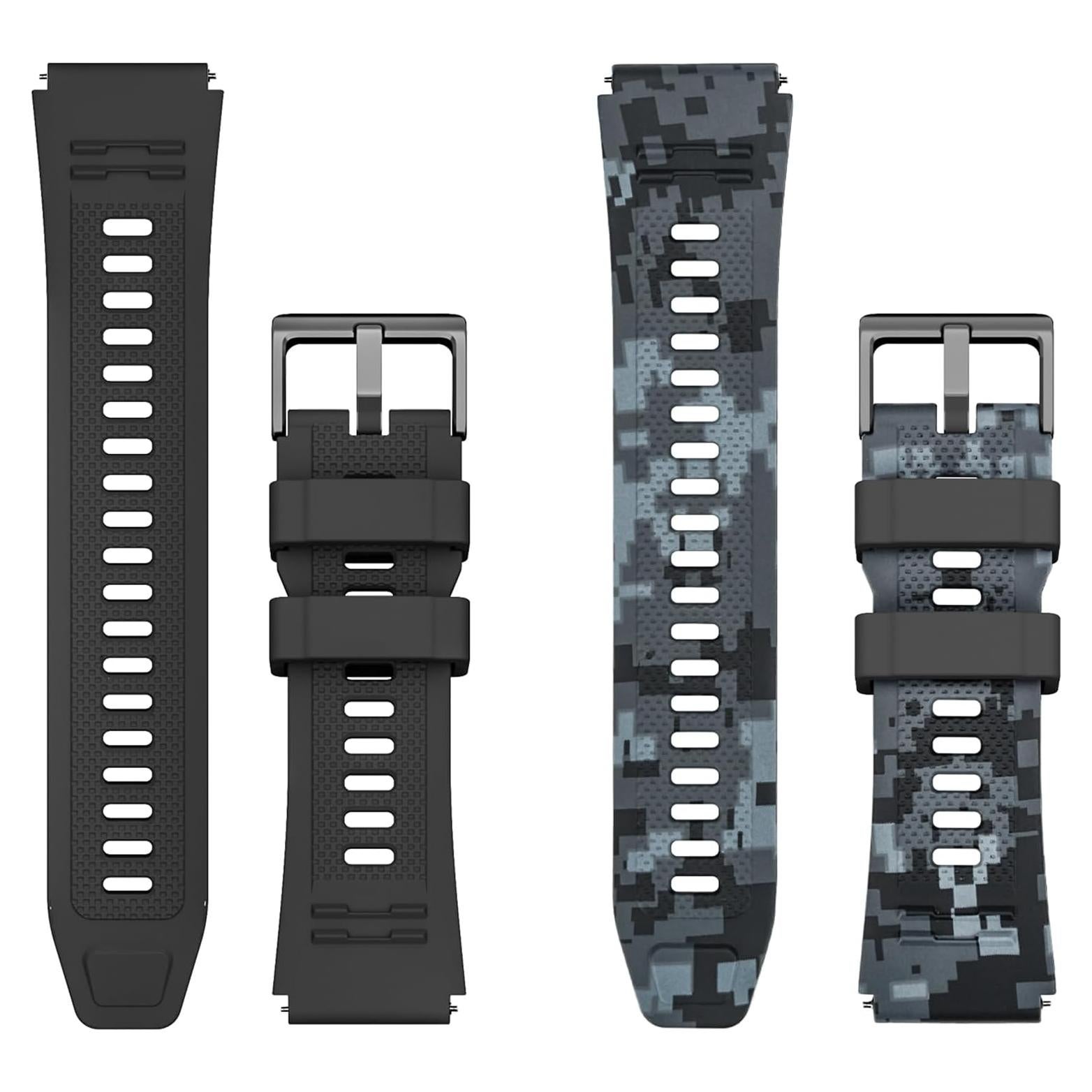 Banda de Reloj Inteligente TPU 22mm WalkerFit 2 Piezas