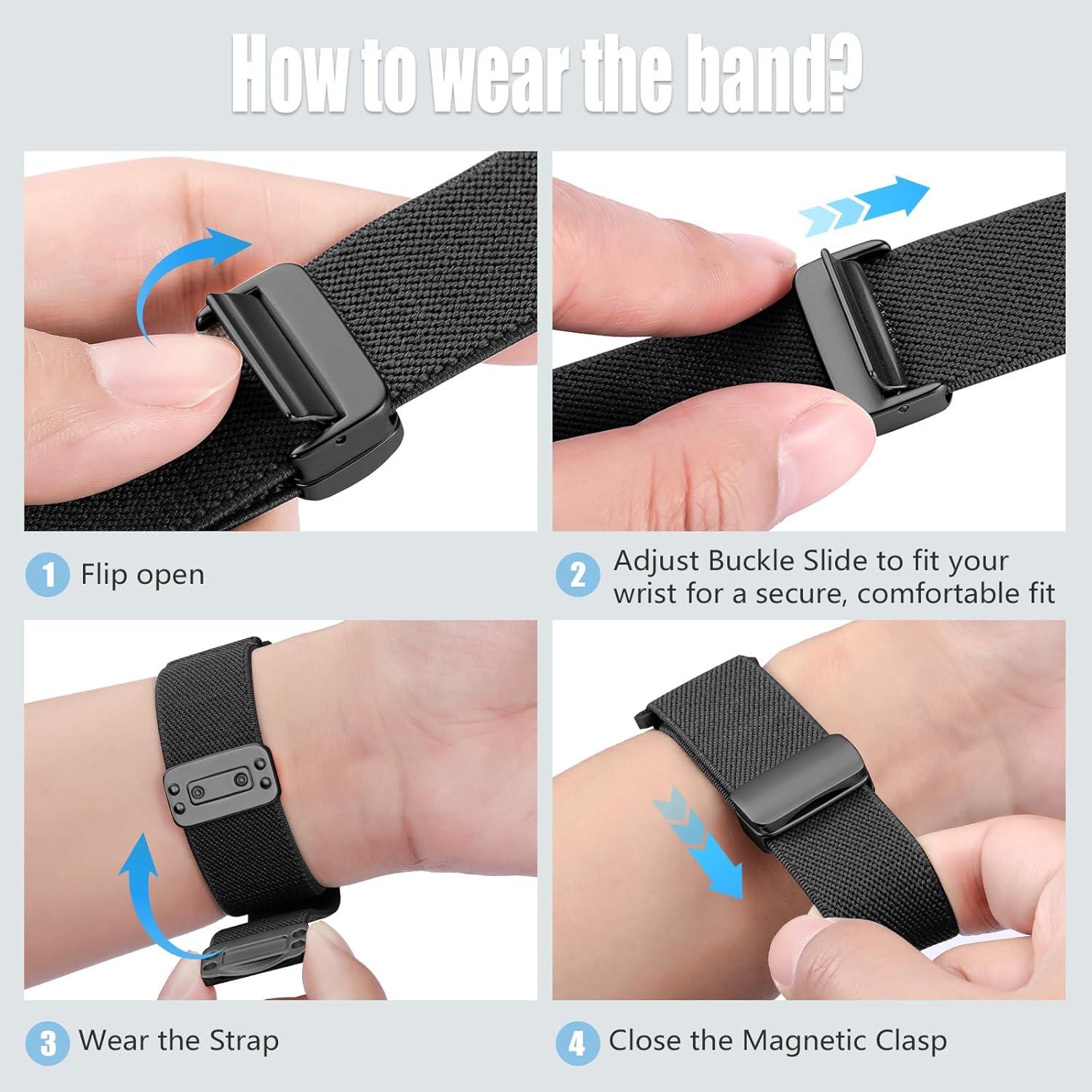 Correa Elástica Magnética Easuny para Samsung Galaxy Watch 20mm