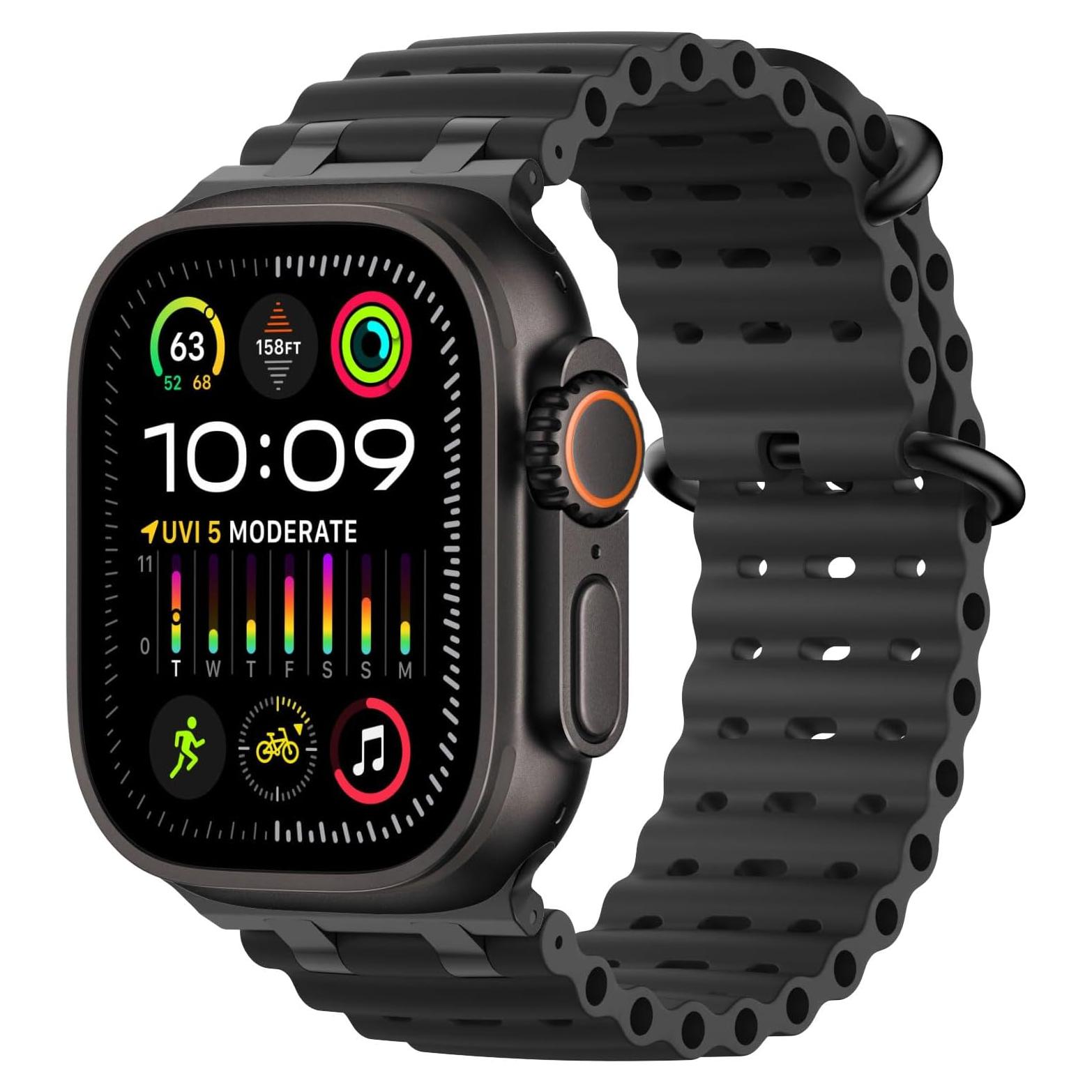 Banda de Silicona MoKo Ocean para Apple Watch Ultra 2 49mm