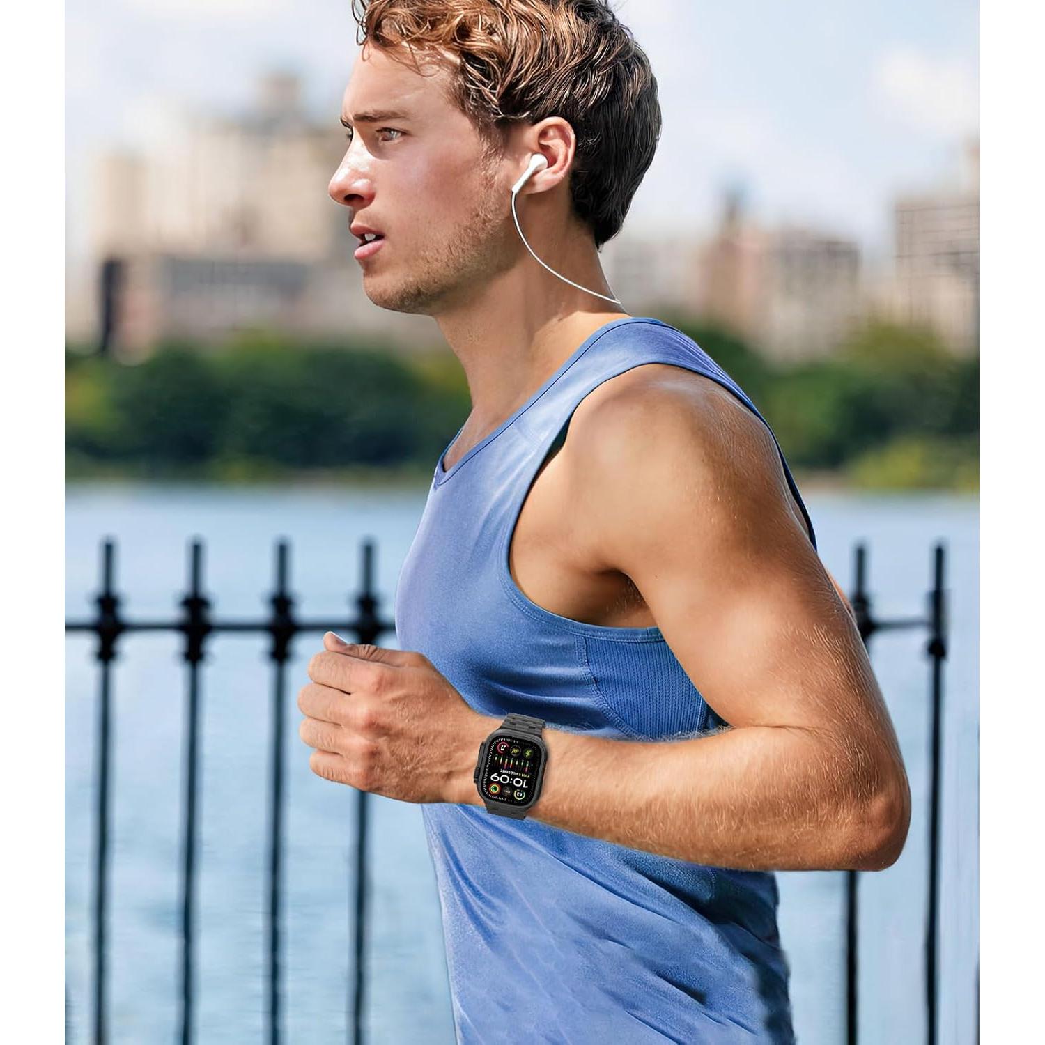 Banda de Silicona MoKo Ocean para Apple Watch Ultra 2 49mm