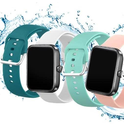 Correa de Silicona RuenTech 22mm para Reloj Inteligente Tensky ID208 Plus