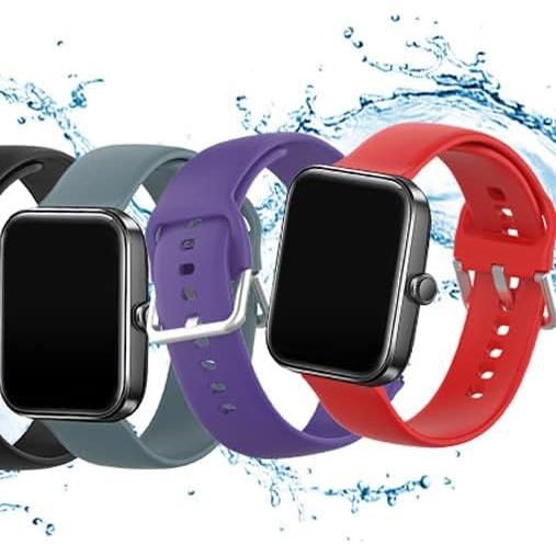 Correa de Silicona RuenTech 22mm para Reloj Inteligente Tensky ID208 Plus