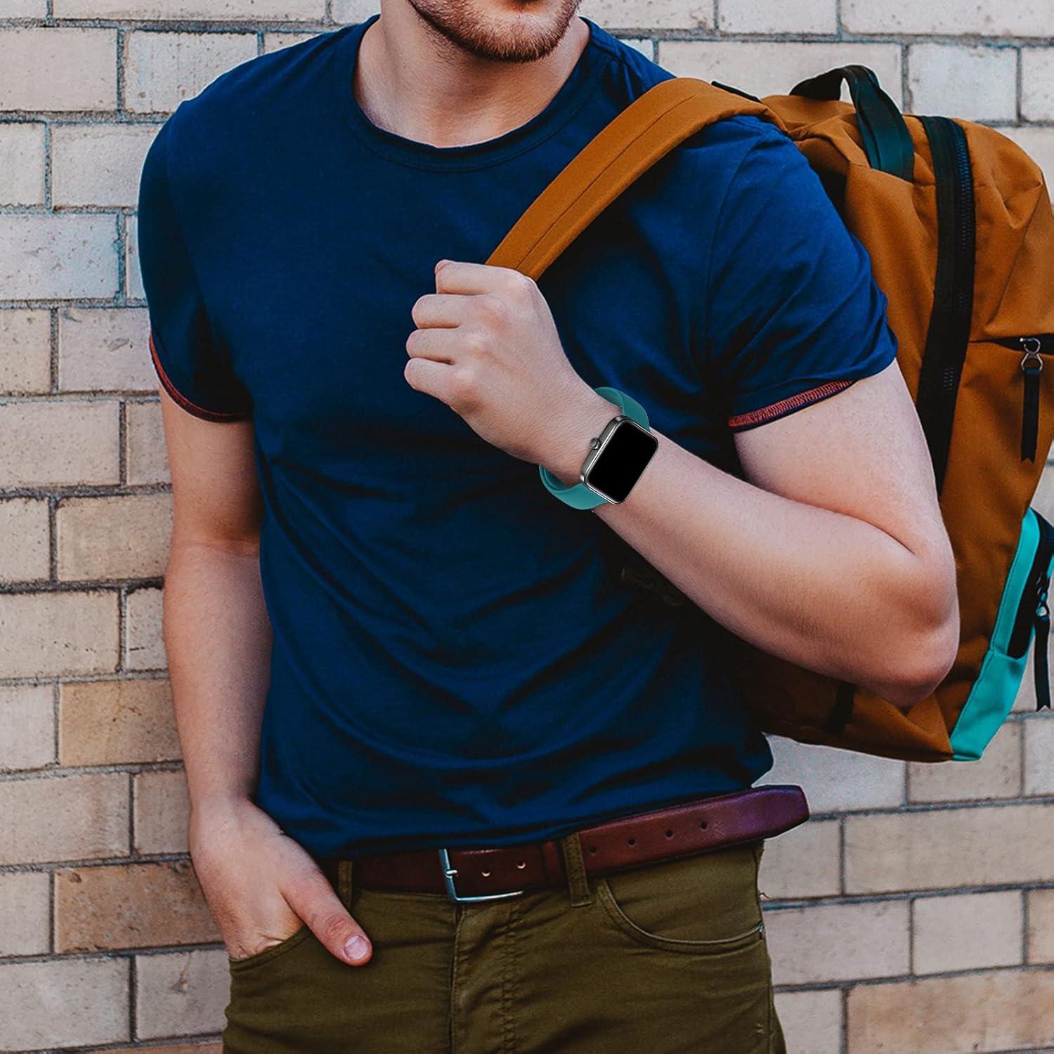 Correa de Silicona RuenTech 22mm para Reloj Inteligente Tensky ID208 Plus