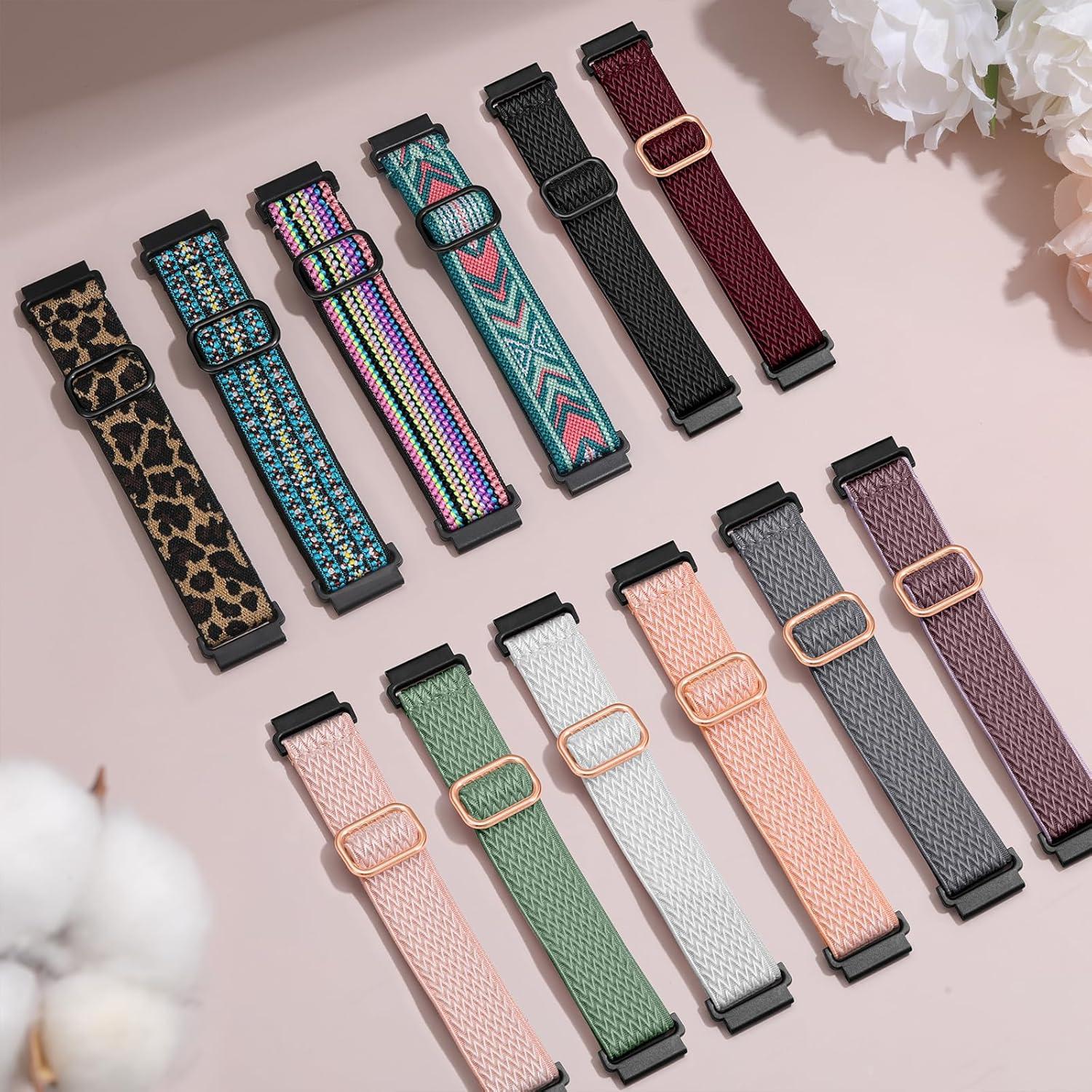 Easuny 12 Bandas Elásticas para Reloj 20mm Samsung Galaxy