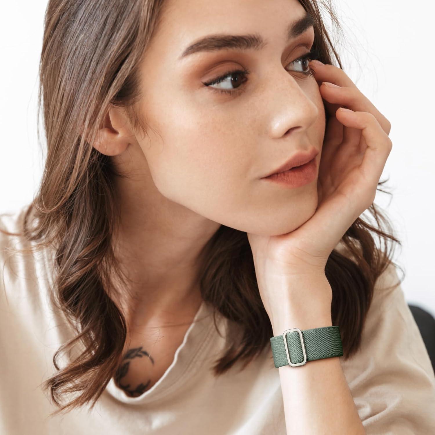 Paquete de 5 bandas elásticas Acextro 20mm para Samsung Galaxy Watch