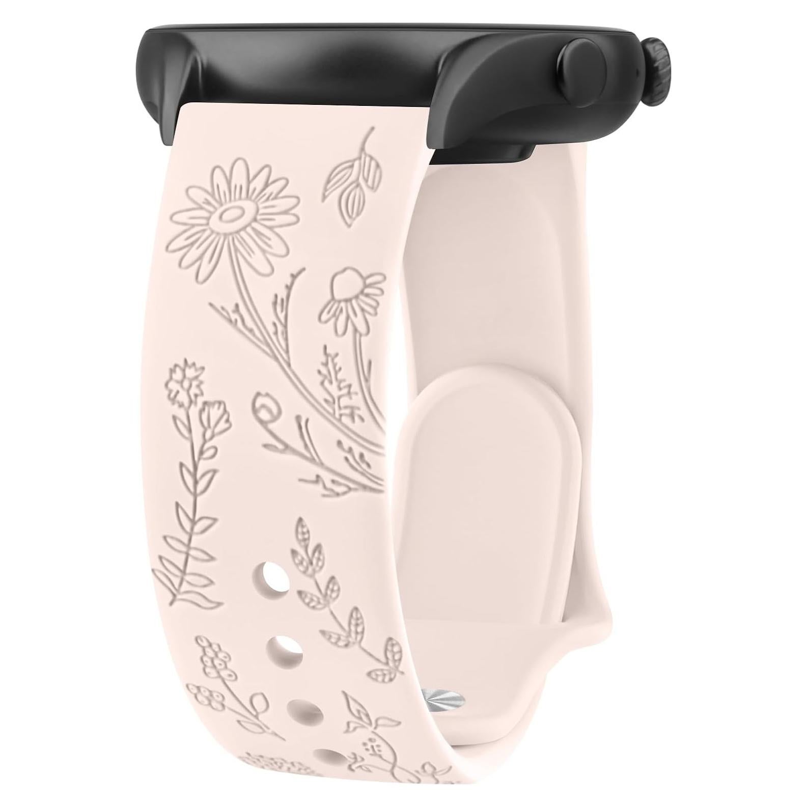 Correa de Reloj Inteligente Meliya 22mm Floral Silicona