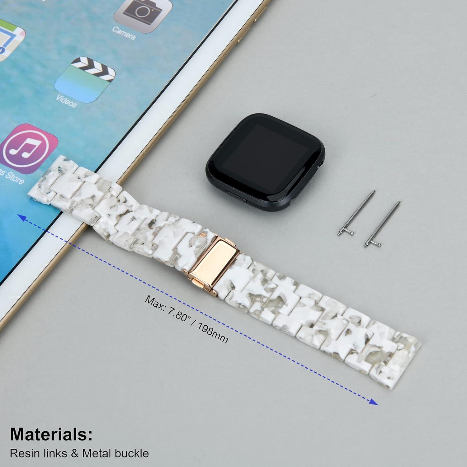 Correa de Reloj AWSMORE para Fitbit Versa 2 - Resina Floral