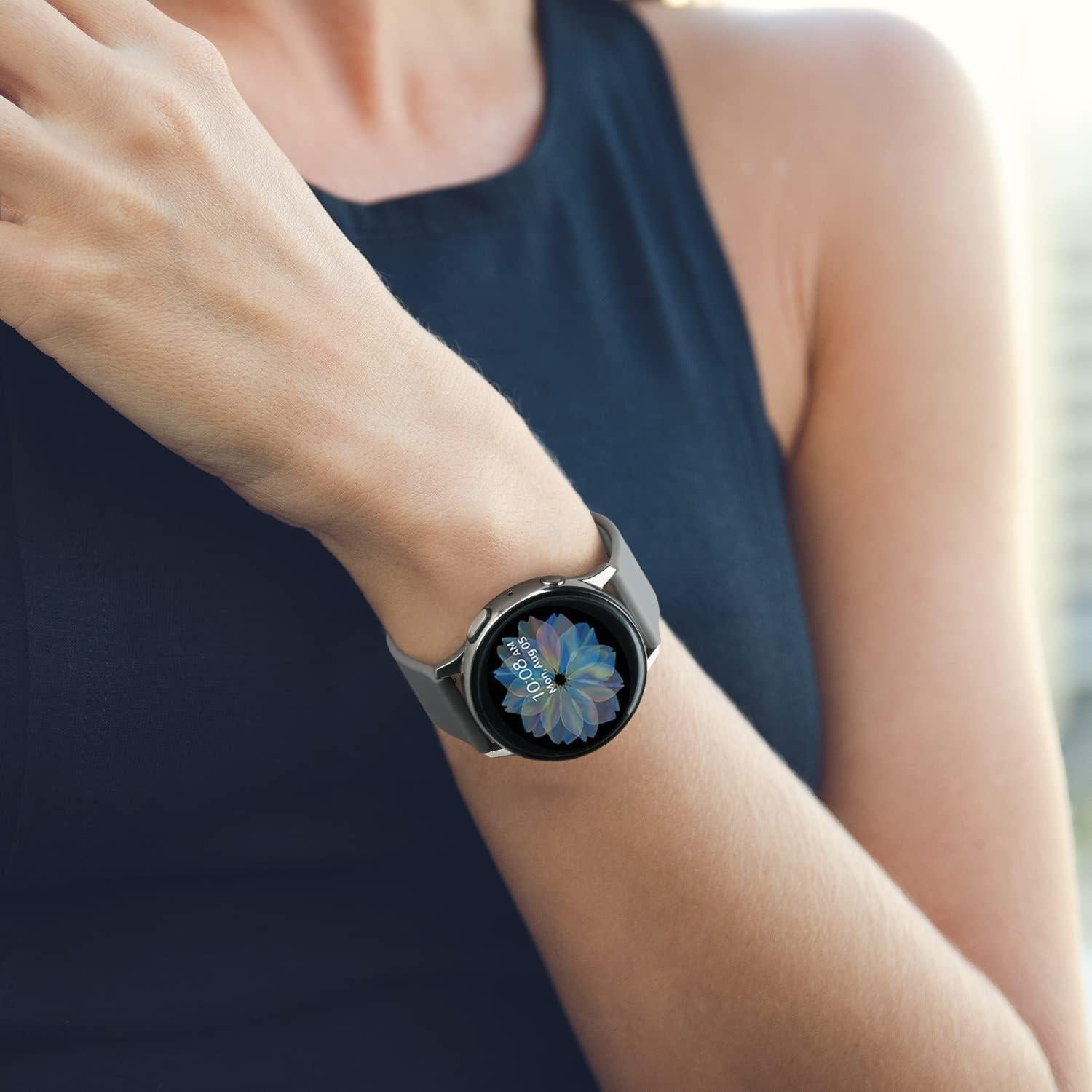 Meliya Paquete de 3 Bandas de Silicona para Reloj FITVII HM57/H56