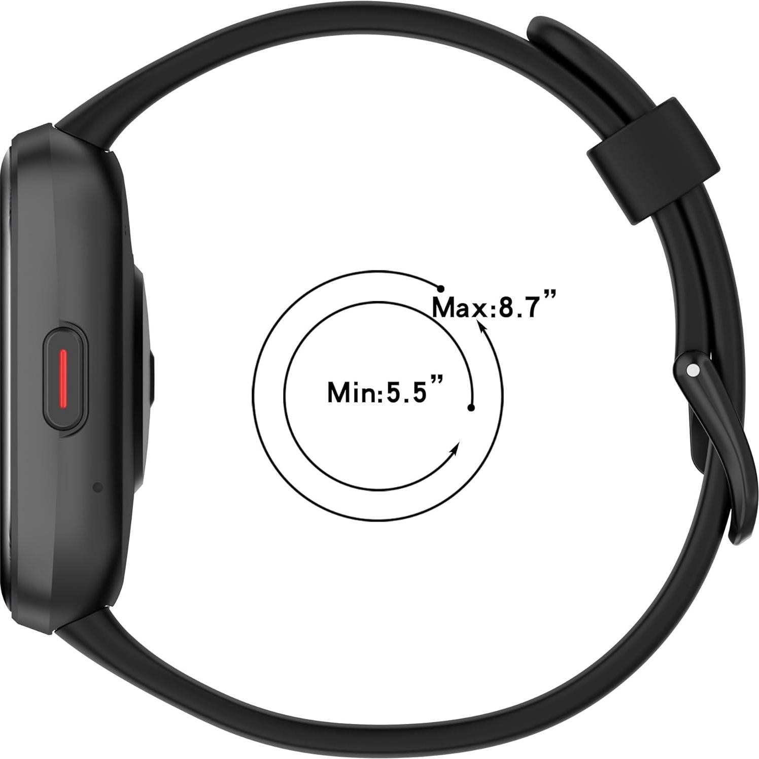 Correa de Silicona E ECSEM para Reloj Inteligente ID208BT