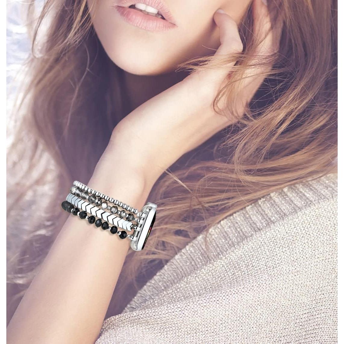 Banda de Pulsera Fastgo para Apple Watch 38-49mm Mujeres S/M