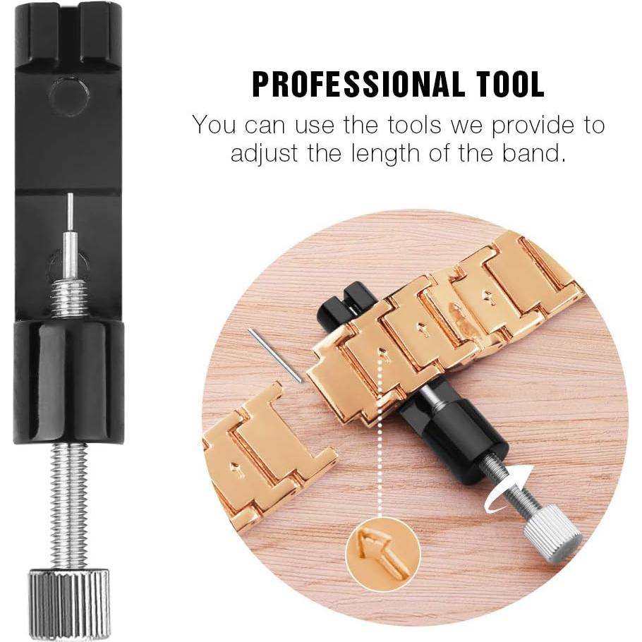 Banda de Metal Premium Supoix para Galaxy Watch 20mm Oro Rosa