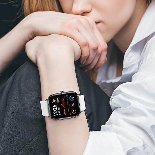 Correas de Silicona 22mm ECSEM para Smartwatch Unisex