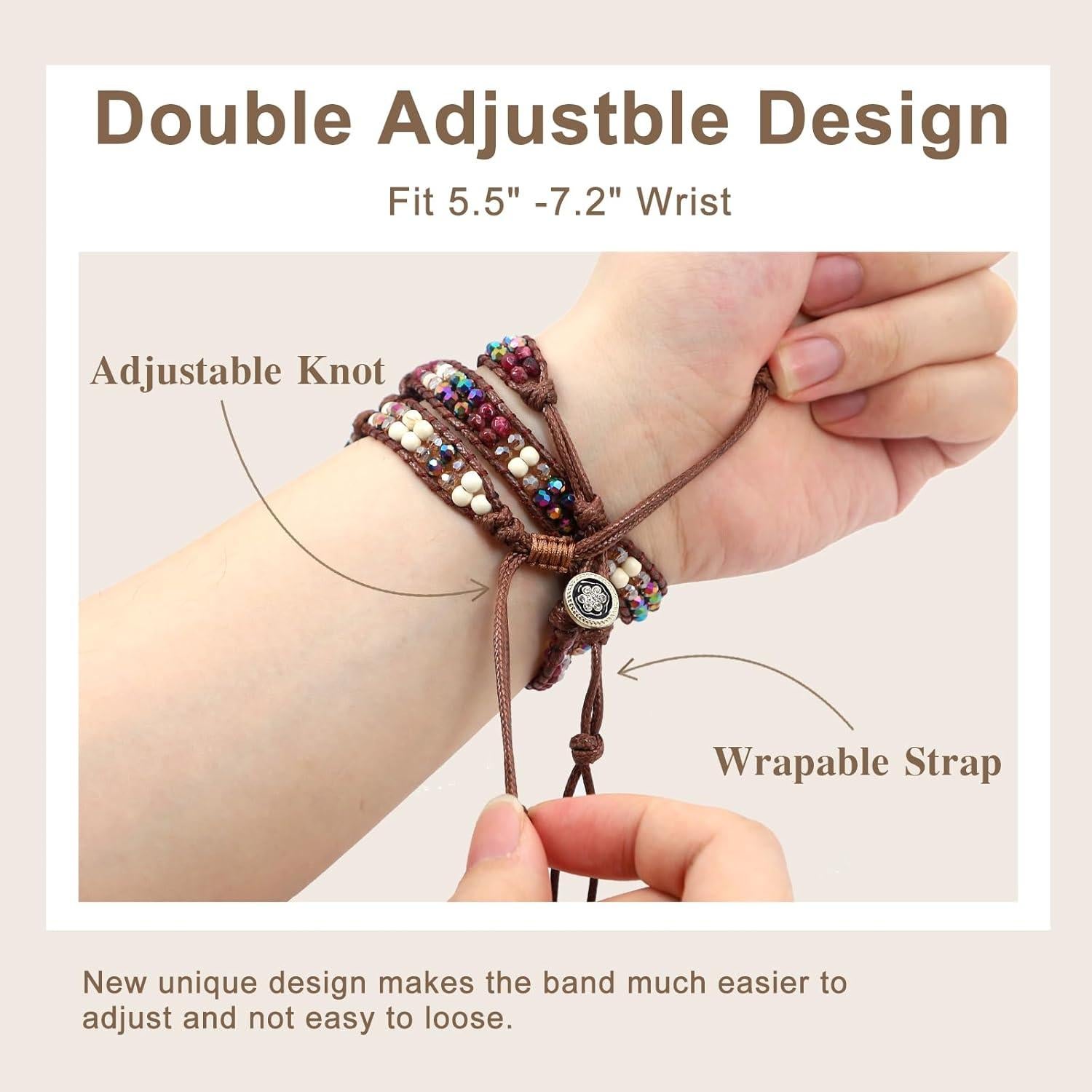 Banda de Reloj Bohemia JR.DM con Perlas para Apple Watch 38-42mm