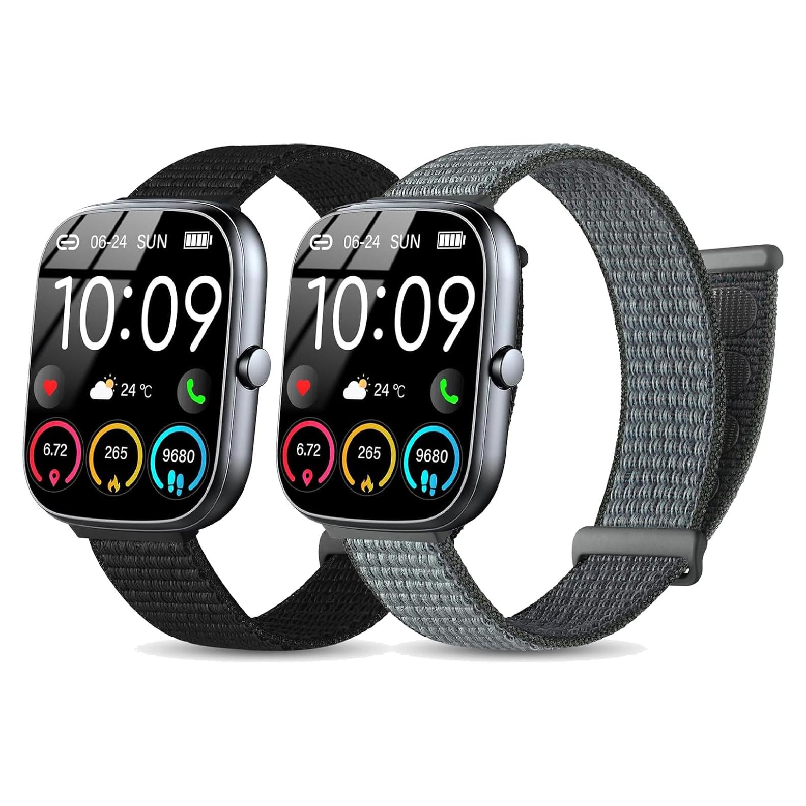 Bandas de Reloj Inteligente SUGARJAR 22mm Nylon para IDW13/IDW19