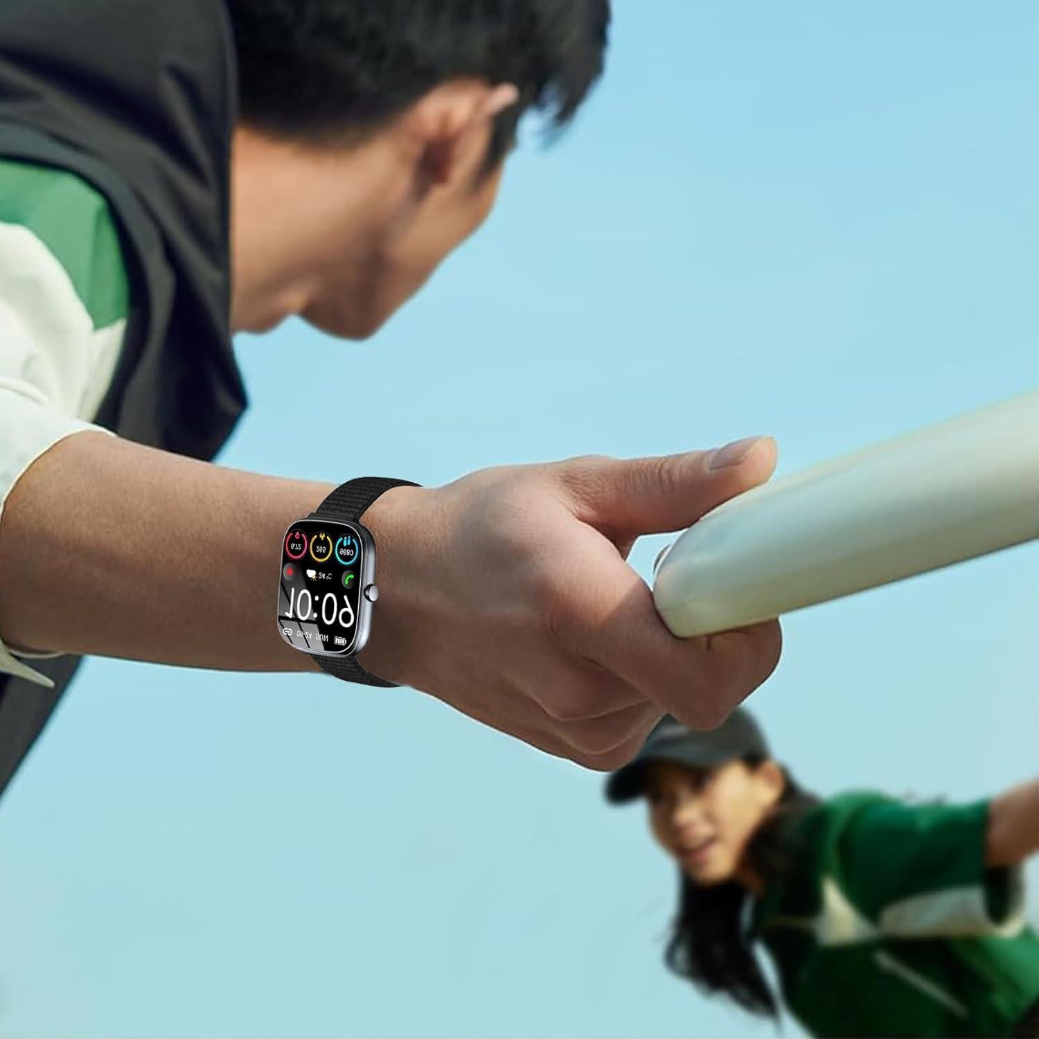 Bandas de Reloj Inteligente SUGARJAR 22mm Nylon para IDW13/IDW19