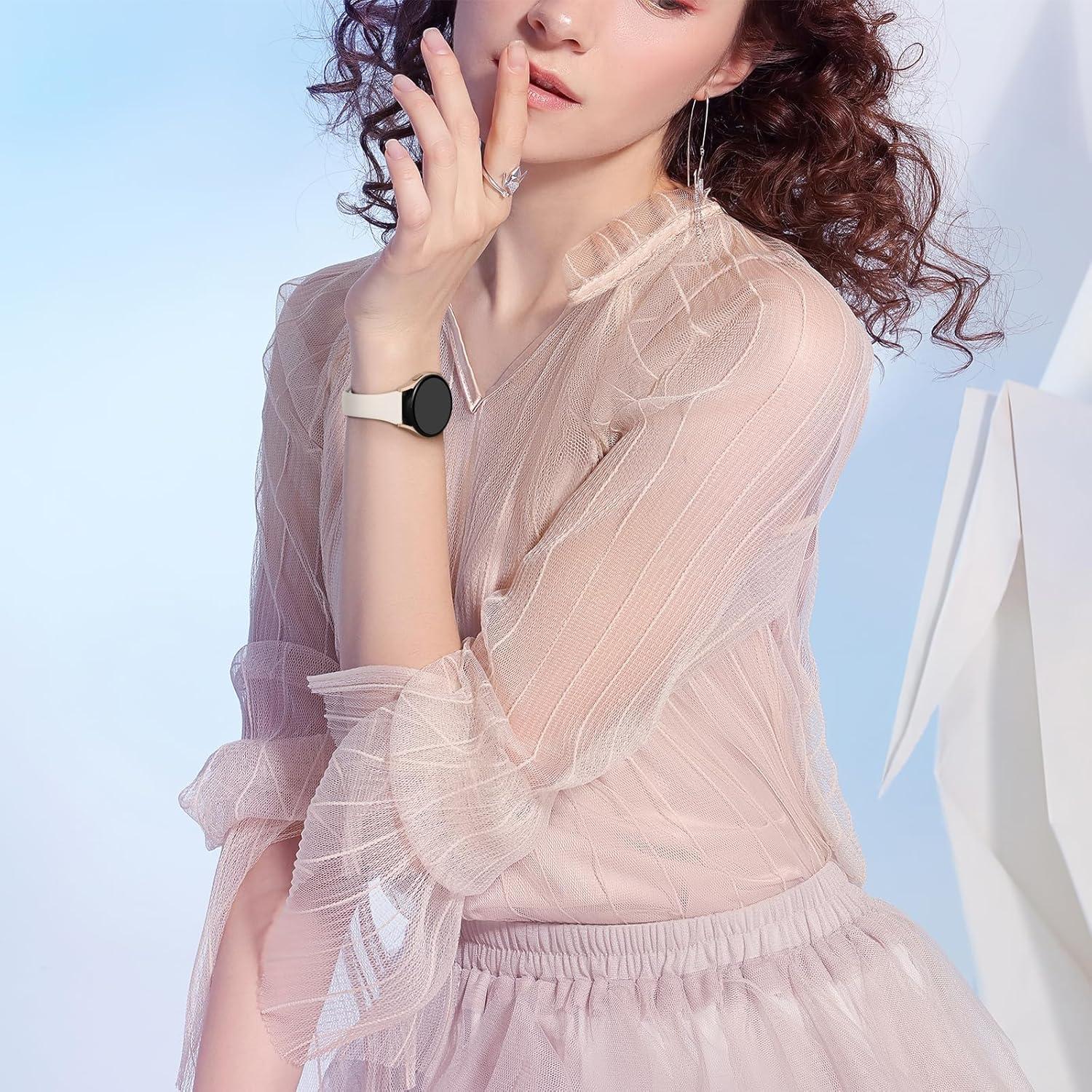 Banda de Silicona GEAK para Samsung Galaxy Watch 4/5/6/7 20mm