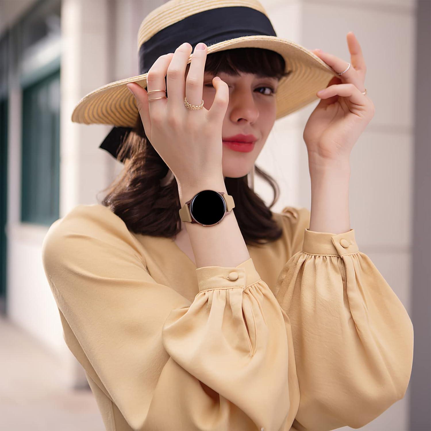 Banda de Silicona GEAK para Samsung Galaxy Watch 4/5/6/7 20mm