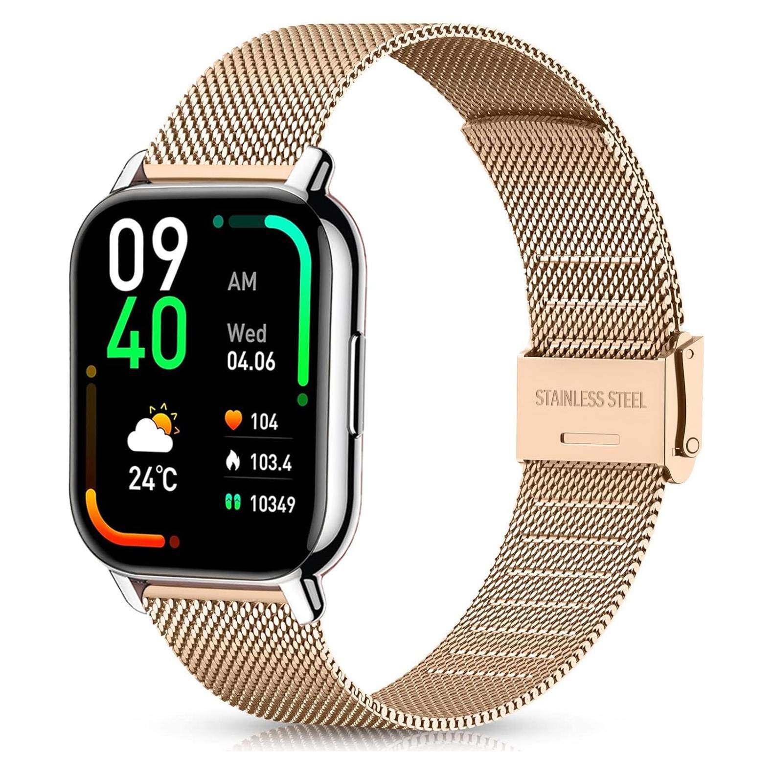 Correa de Metal Harikiri 22mm para Reloj Fitpolo IDW13/IDW16/IDW19