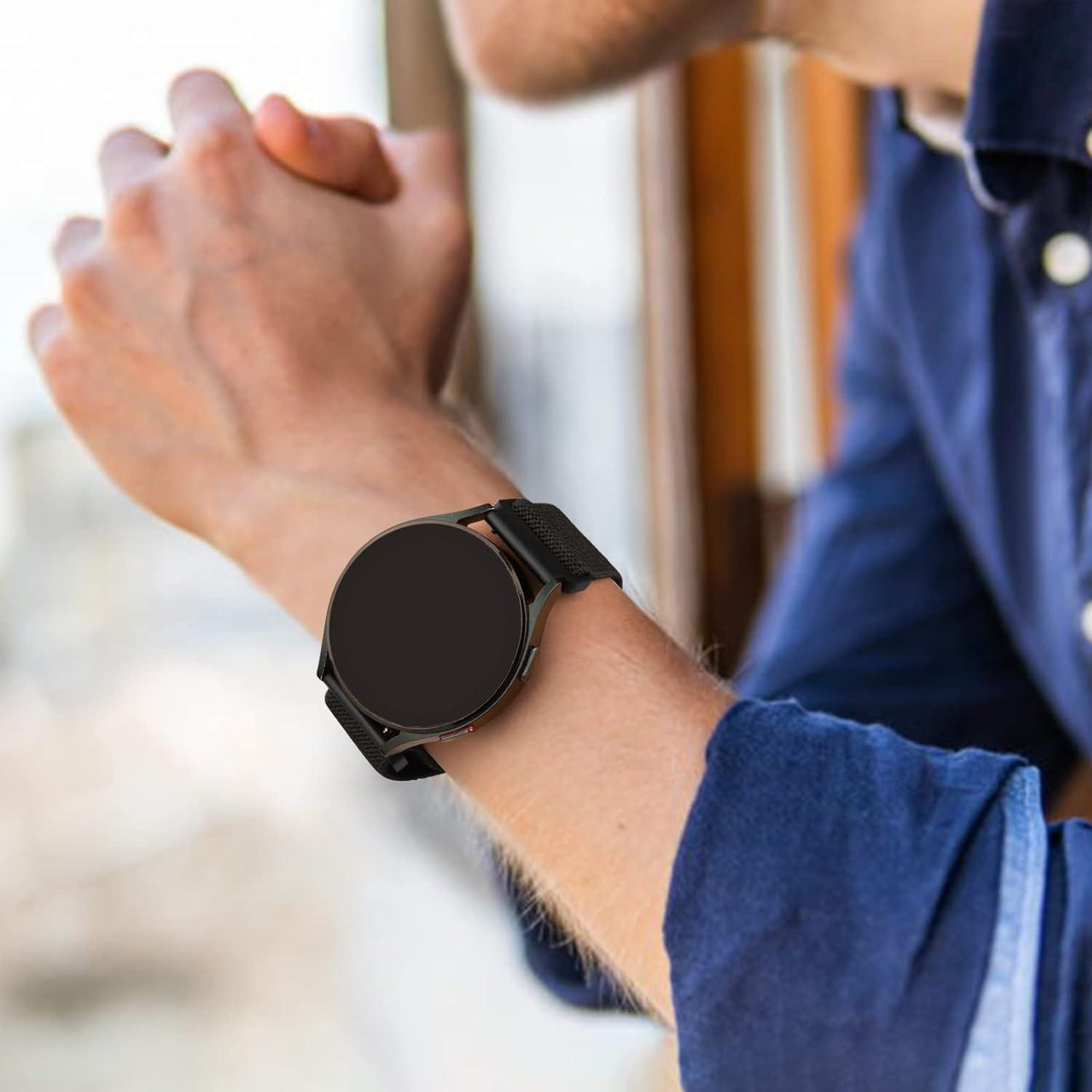 Correas de Reloj Inteligente Meliya 22mm Nylon Elástico Veryfit