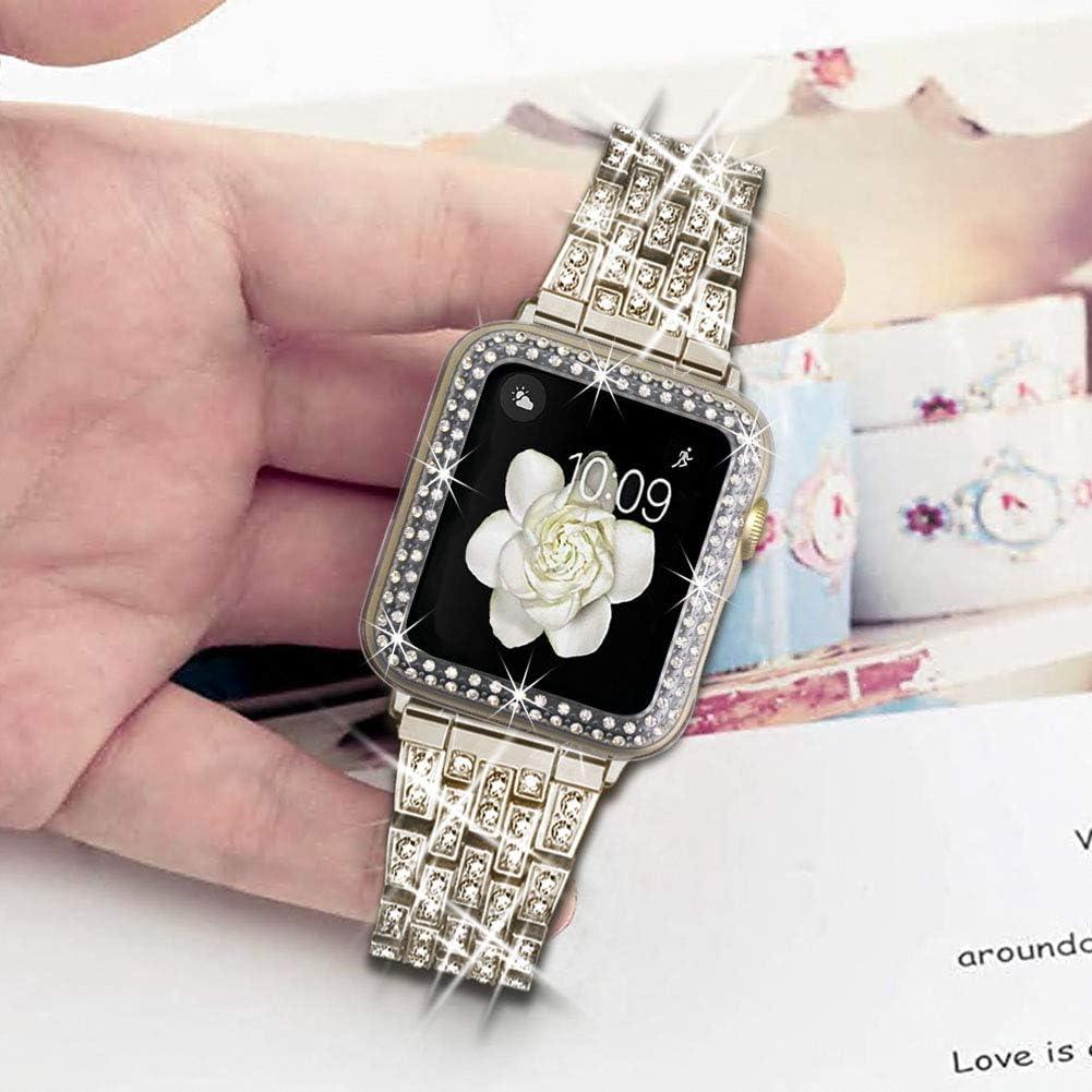 Correa Apple Watch 45mm Bekomo con 2 fundas brillantes