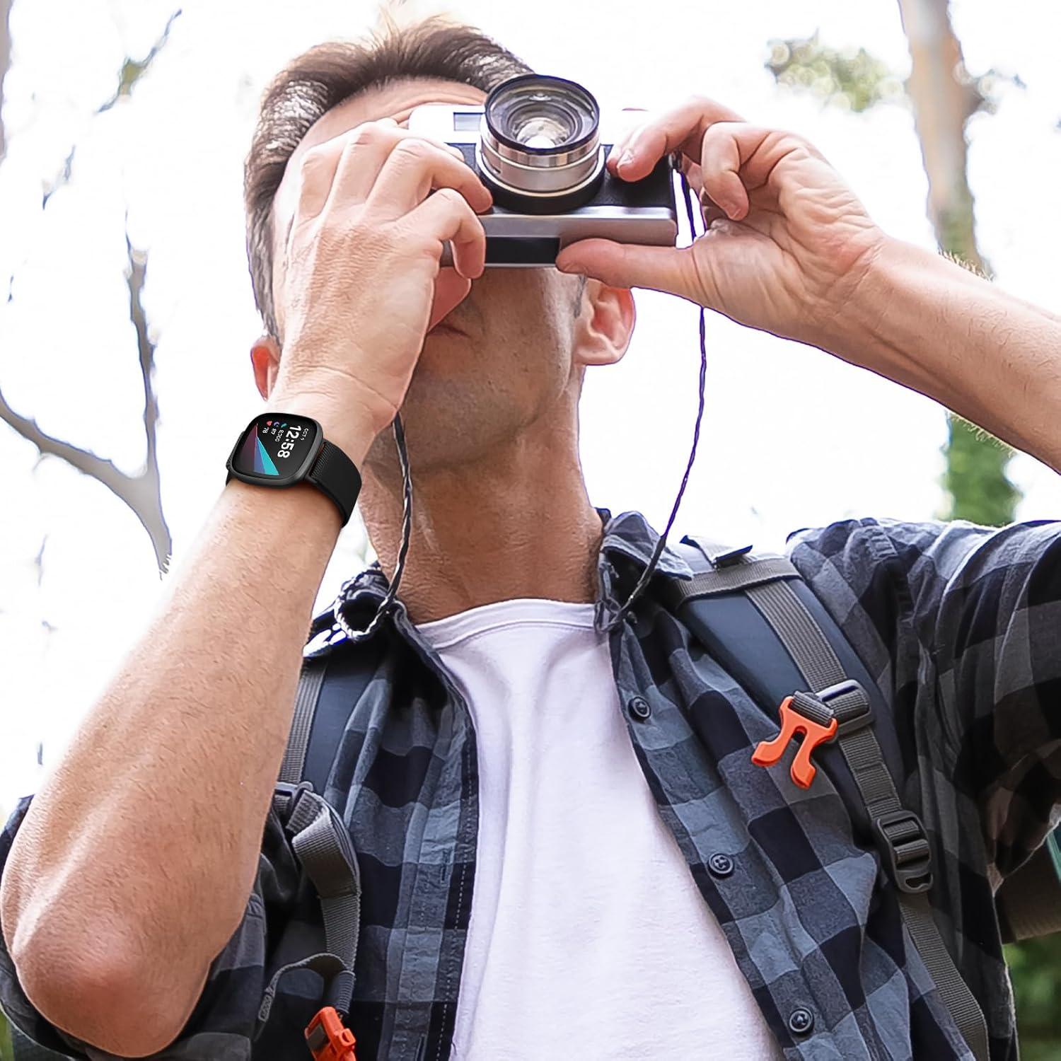 Banda Elástica Odbeai para Fitbit Versa 3/4/Sense 2 - 5 Paquetes