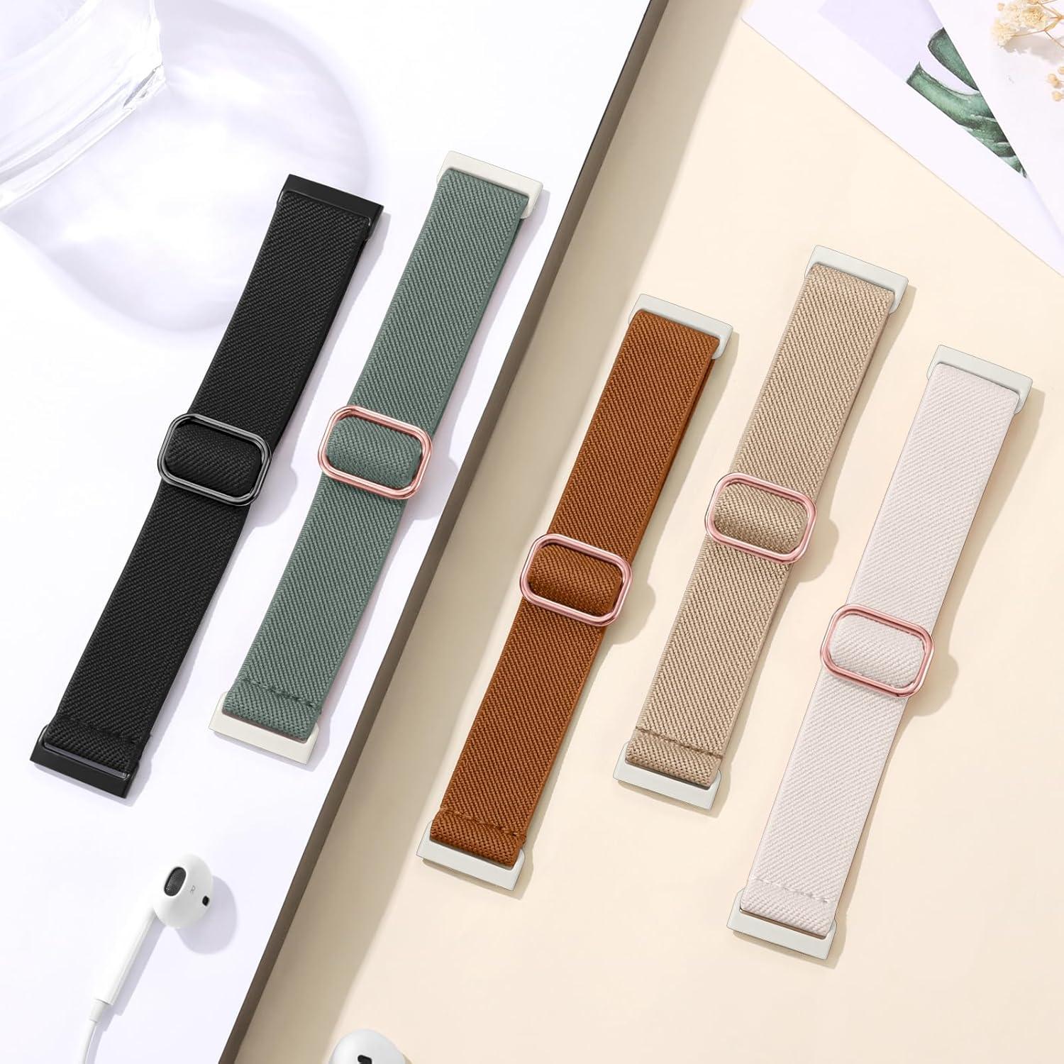 Banda Elástica Odbeai para Fitbit Versa 3/4/Sense 2 - 5 Paquetes