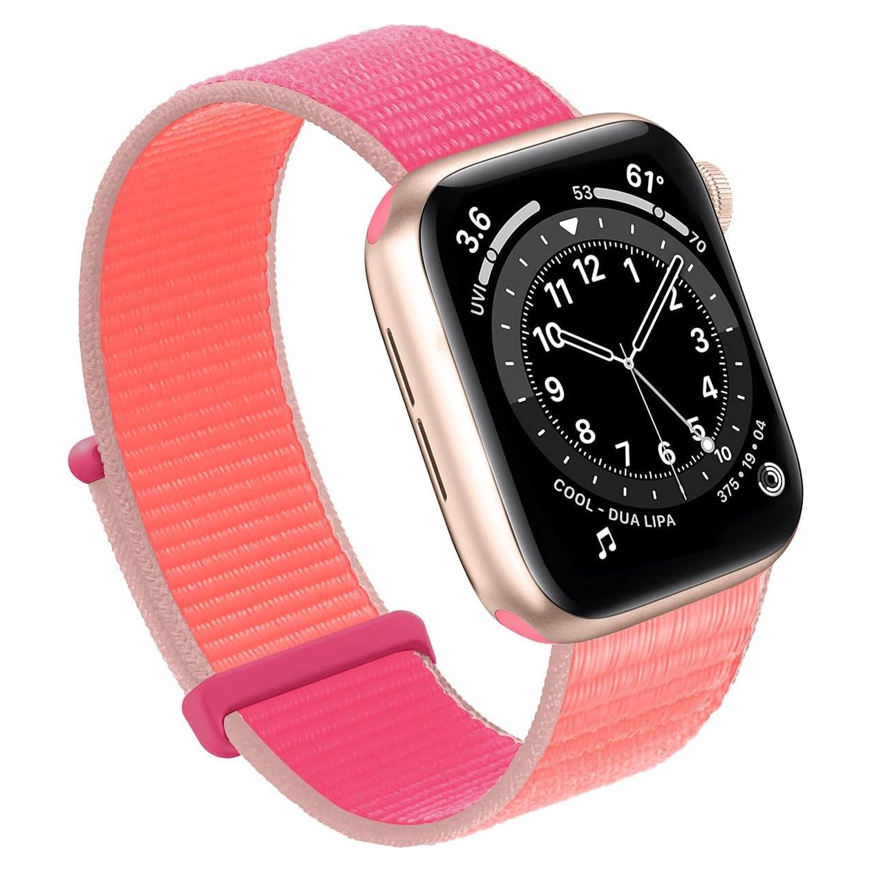 Correa de Nylon para Apple Watch 38-42mm Bifeiyo Granada