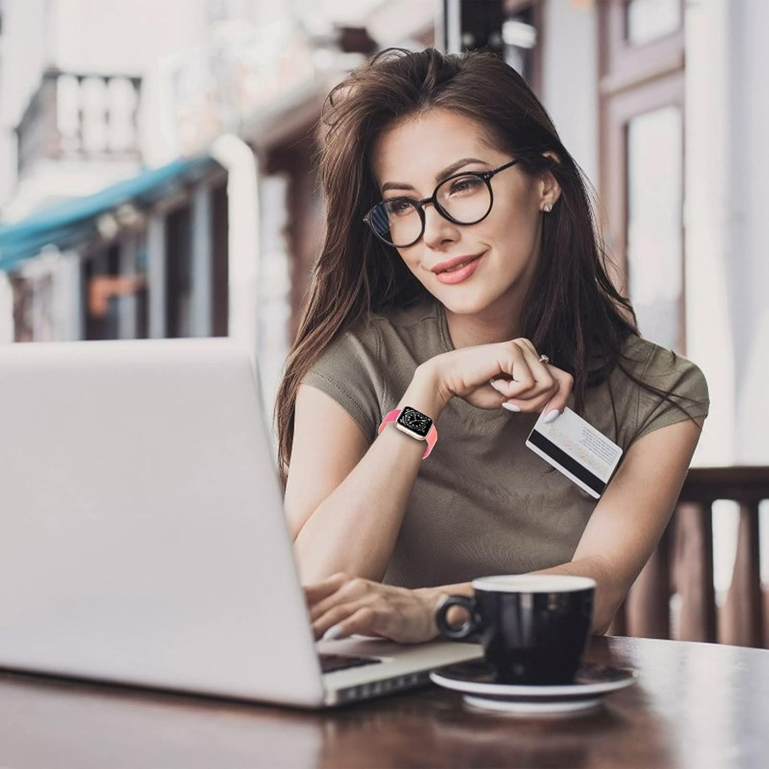 Correa de Nylon para Apple Watch 38-42mm Bifeiyo Granada