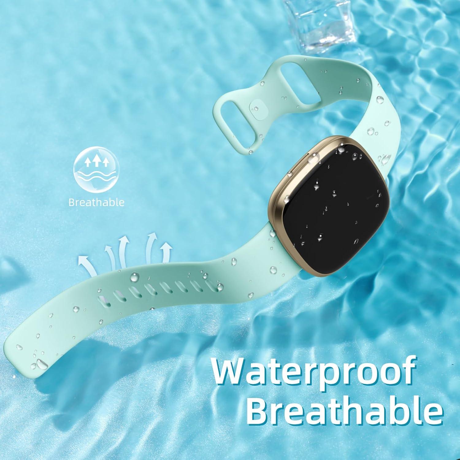 Paquete de 15 Bandas de Reemplazo GEAK para Fitbit Versa 3/Sense