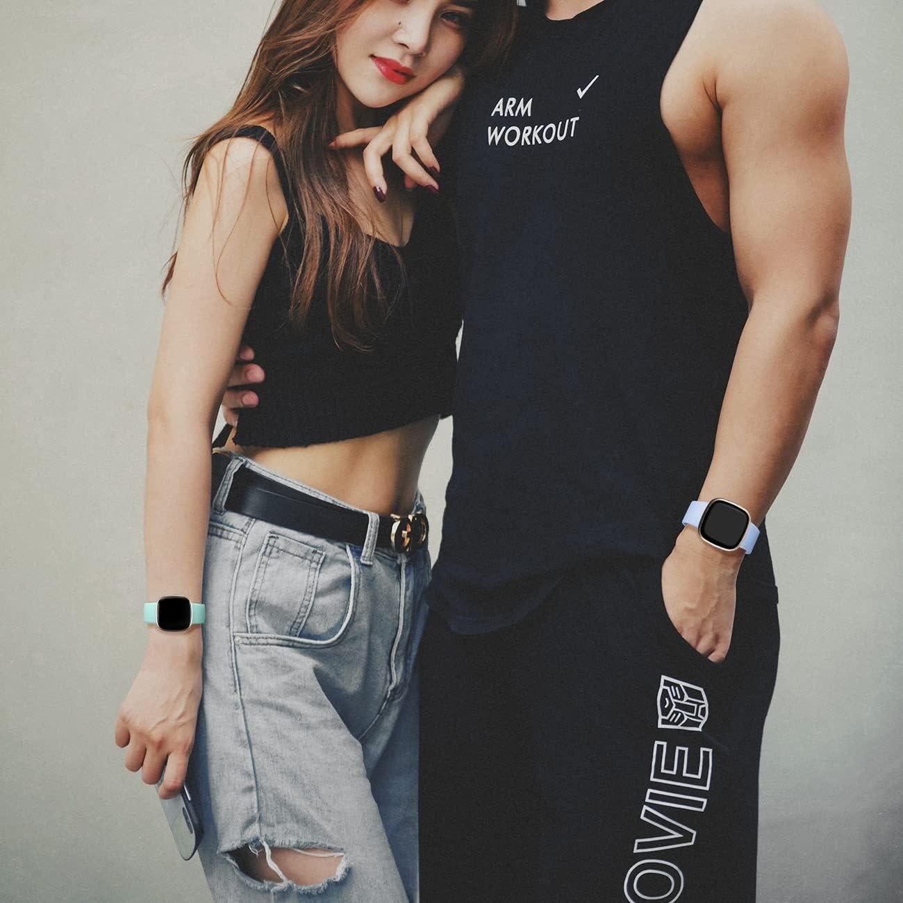 Paquete de 15 Bandas de Reemplazo GEAK para Fitbit Versa 3/Sense