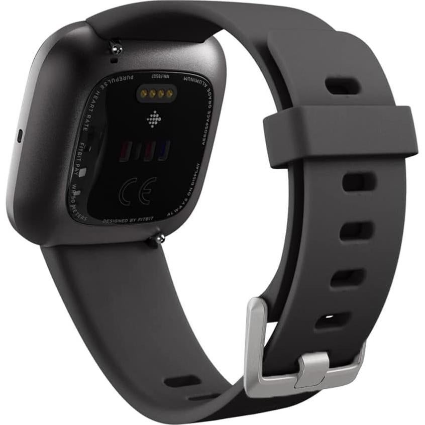 Bandas de Reemplazo Fitbit Versa 2 Silicona Ajustable Negro