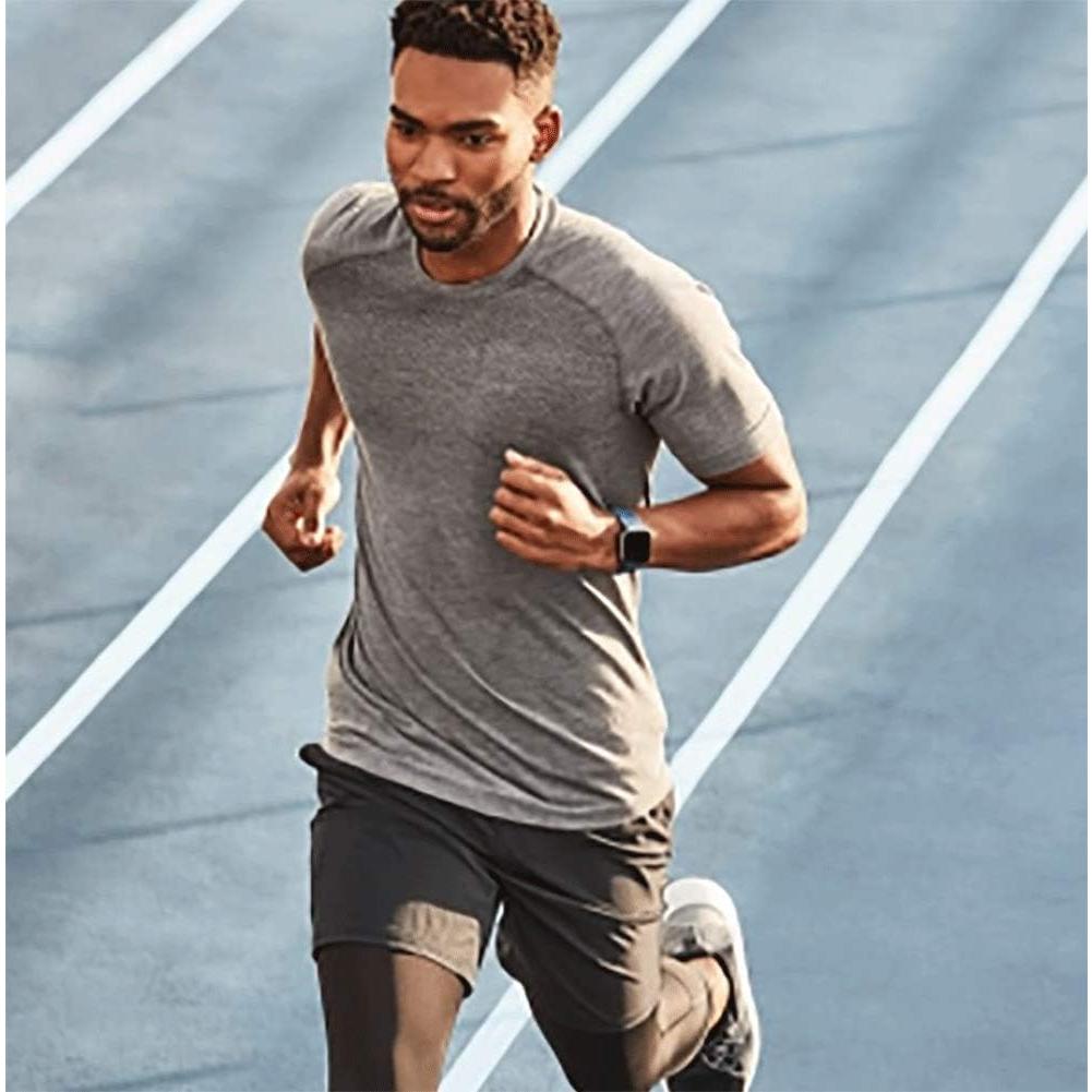 Bandas de Reemplazo Fitbit Versa 2 Silicona Ajustable Negro