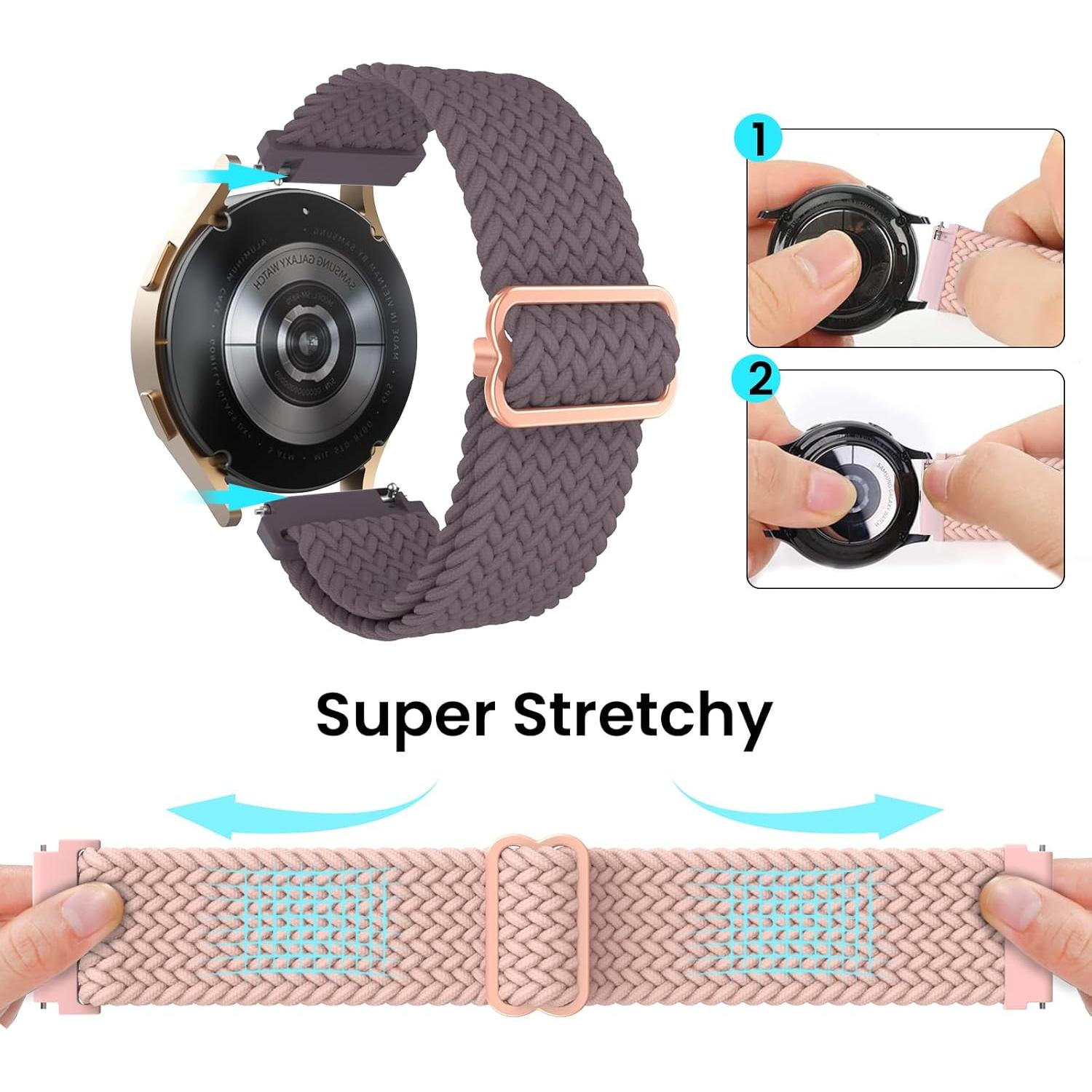 Bandas Elásticas Delidigi para Samsung Galaxy Watch 20mm