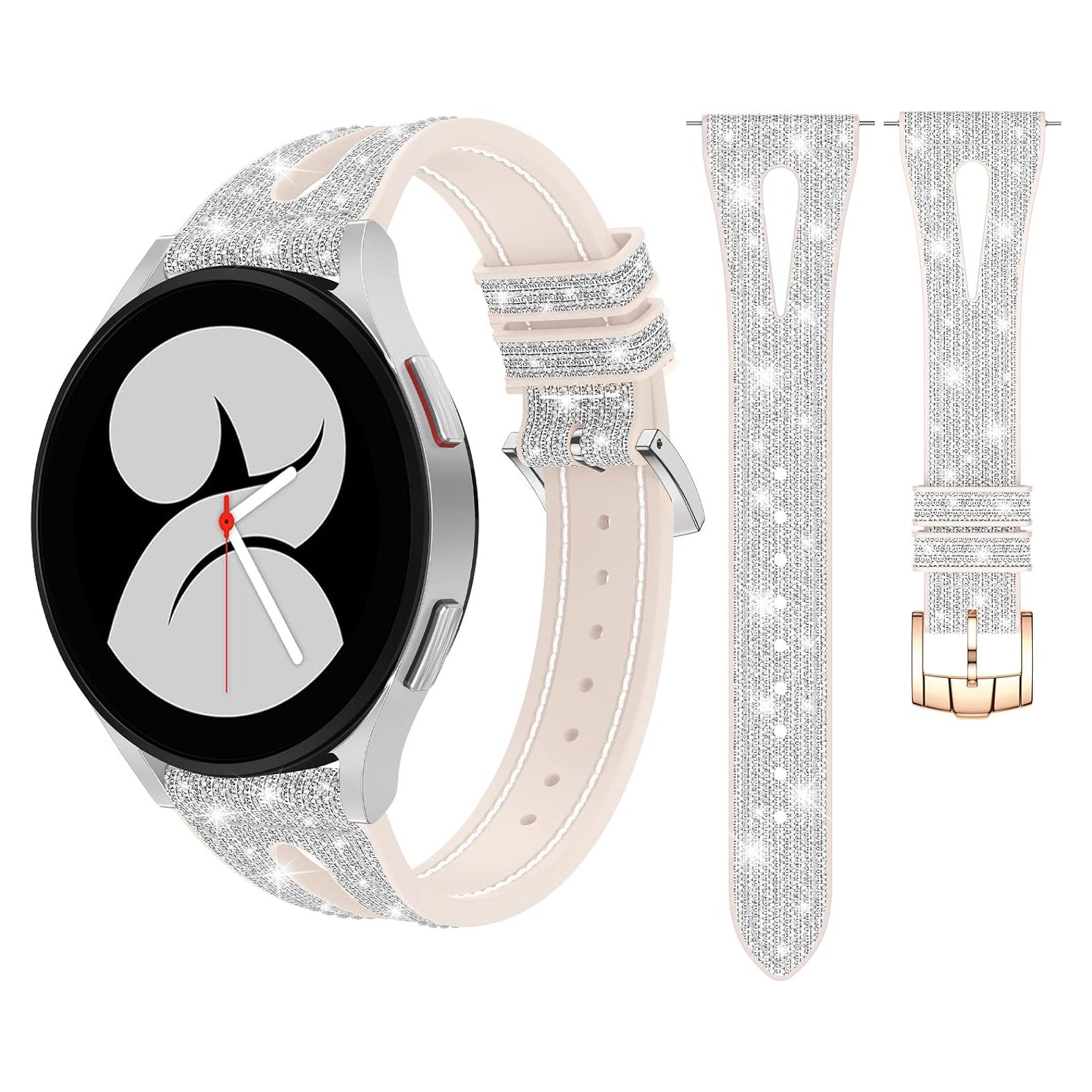 Banda de Silicona Brillante Goton para Samsung Galaxy Watch 20mm