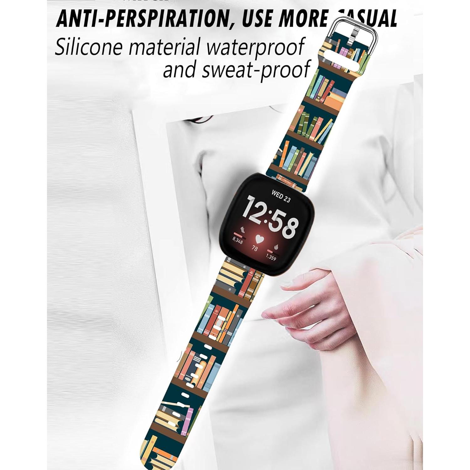 Banda Deportiva Silicona LNZLKING para Versa 4/3/Sense 2