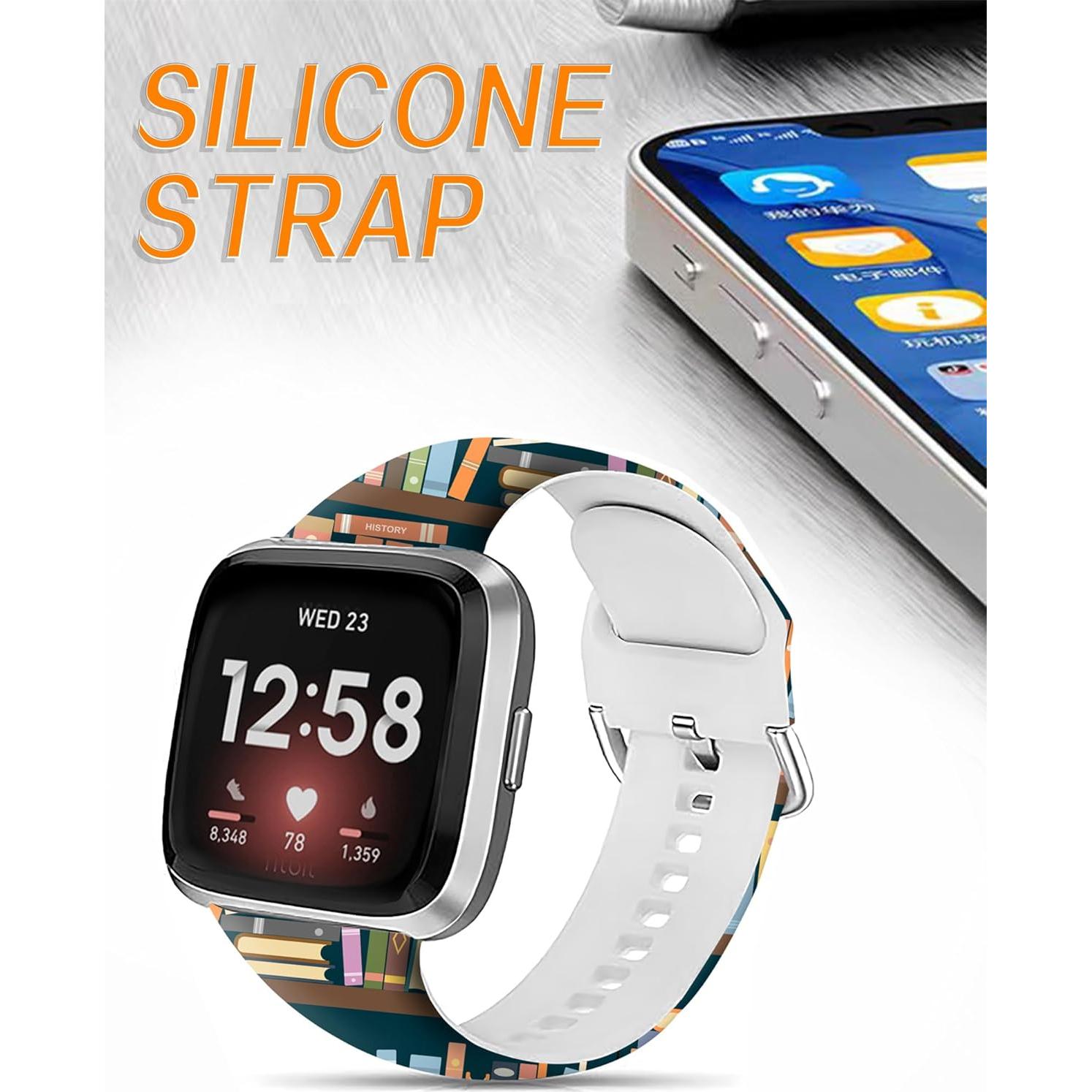 Banda Deportiva Silicona LNZLKING para Versa 4/3/Sense 2