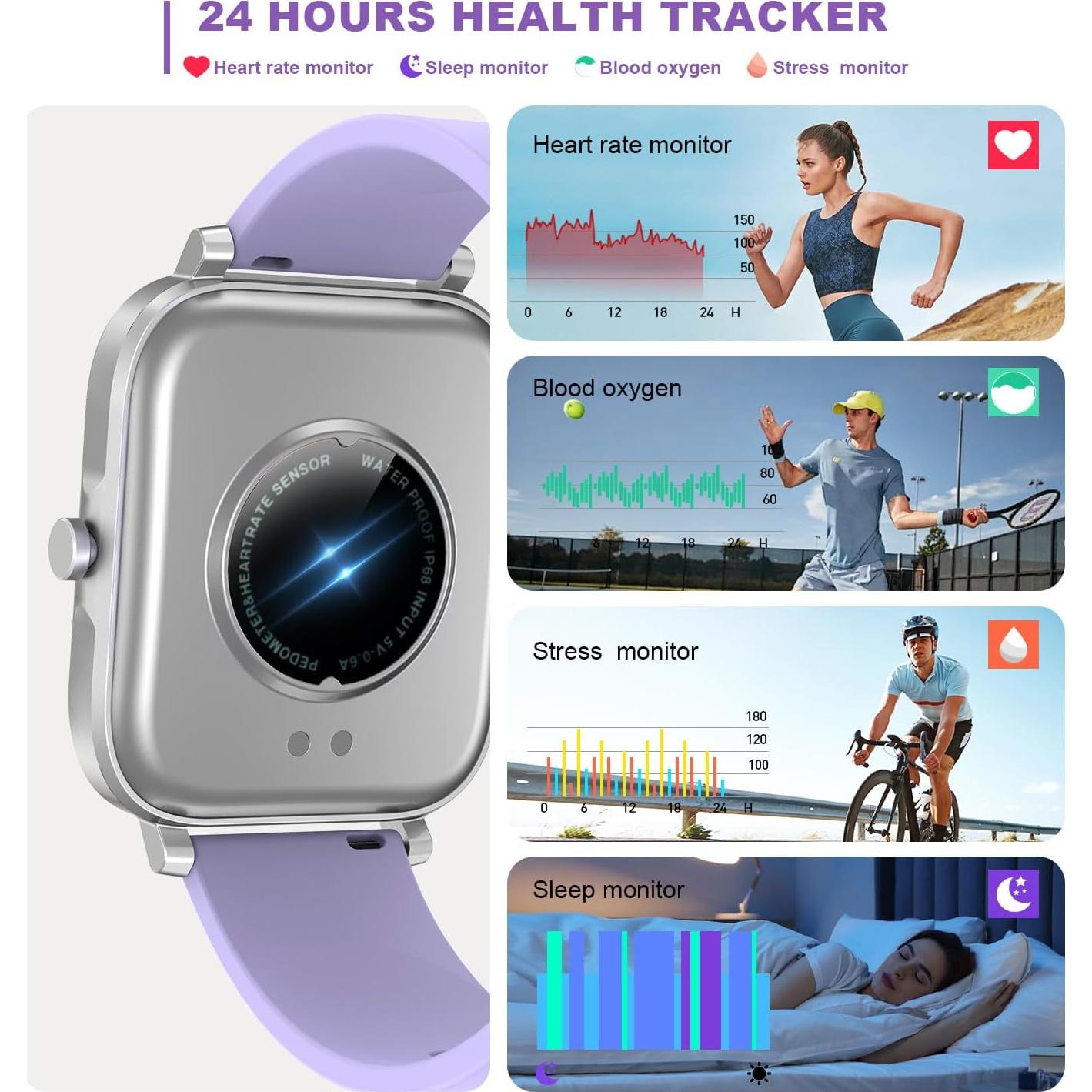 Reloj Inteligente Choiknbo 1.83" Monitoreo Salud IP68