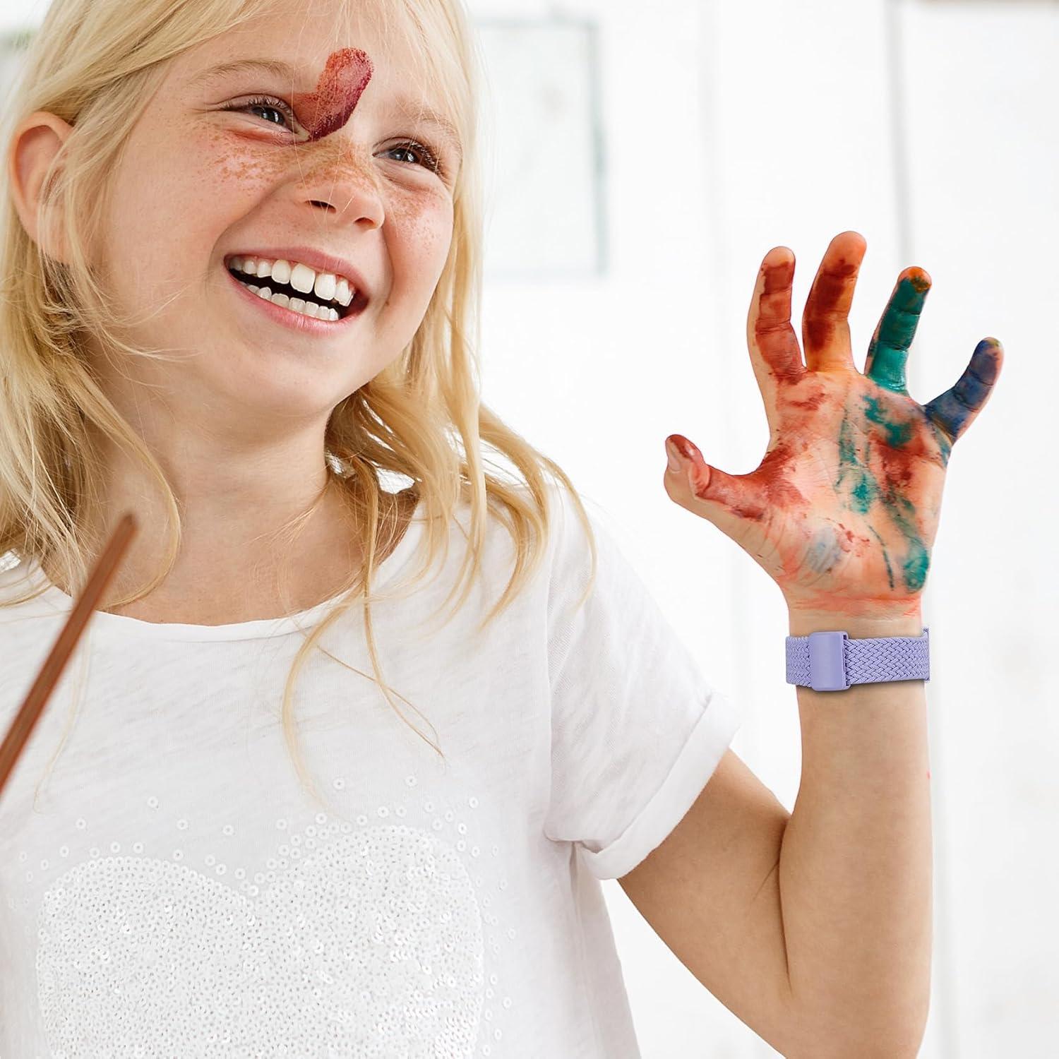 Banda de reloj trenzada Folavii 20mm para Cosmo JrTrack y Gizmo