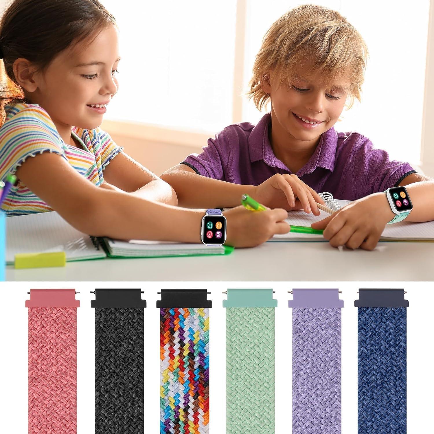 Banda de reloj trenzada Folavii 20mm para Cosmo JrTrack y Gizmo