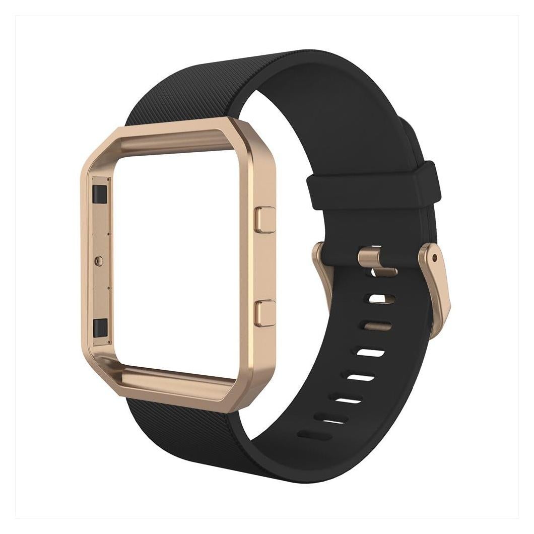 Banda Deportiva Simpeak para Fitbit Blaze Grande Negra/Rosa