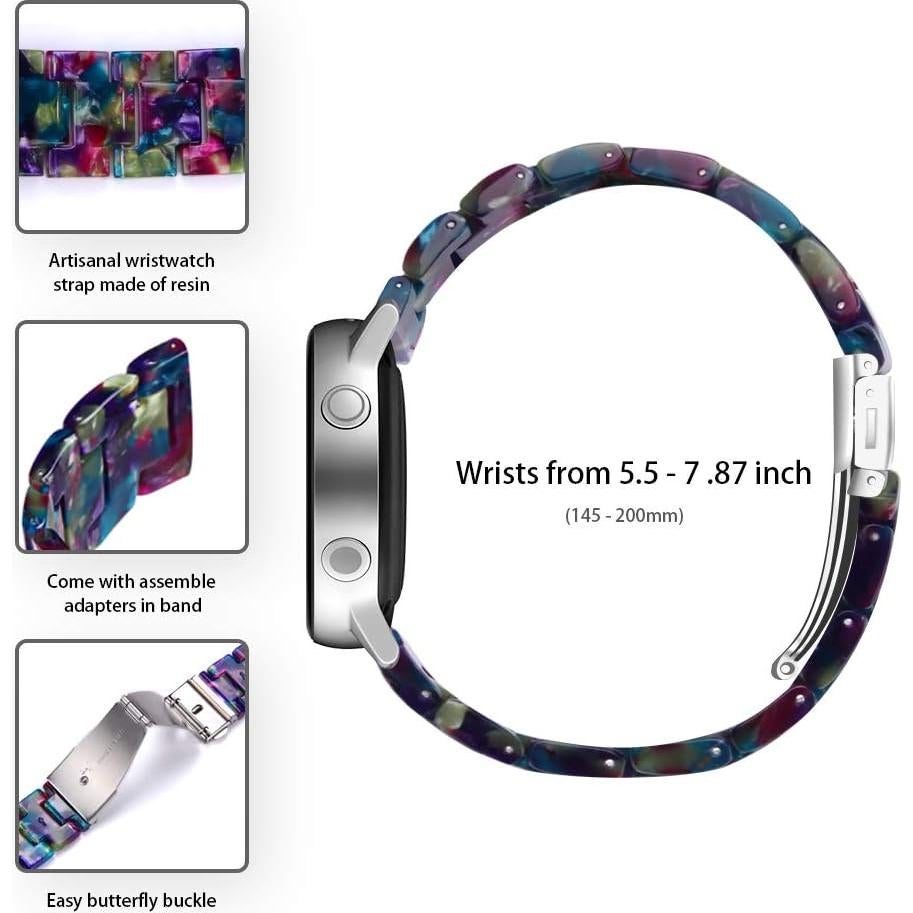 Banda de Resina Colorida Chofit para Spade Health Smartwatch 4