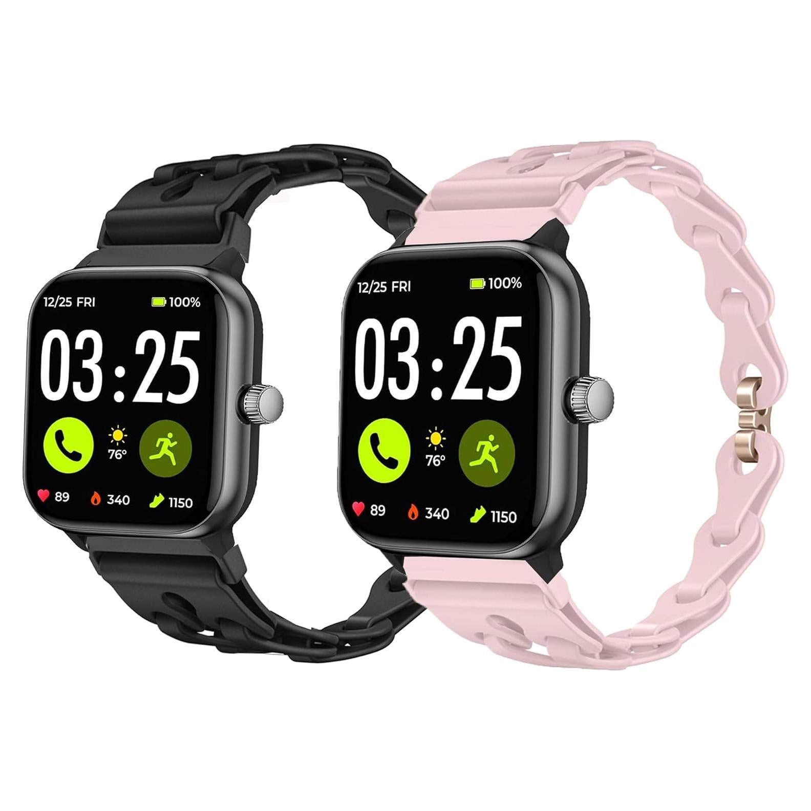 Correa de Silicona Elástica 22mm para Reloj Spade & Co Salud 4