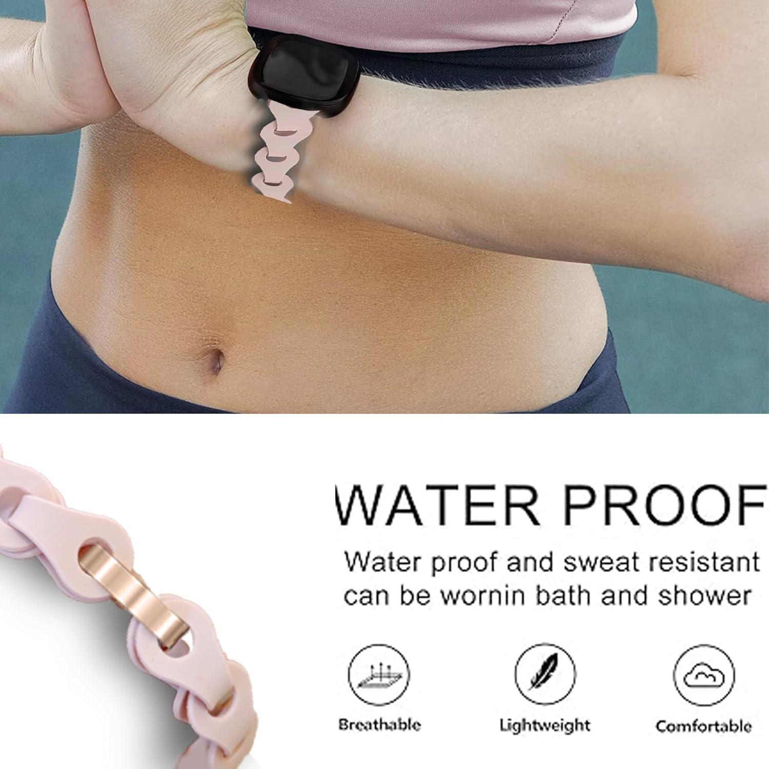 Correa de Silicona Elástica 22mm para Reloj Spade & Co Salud 4