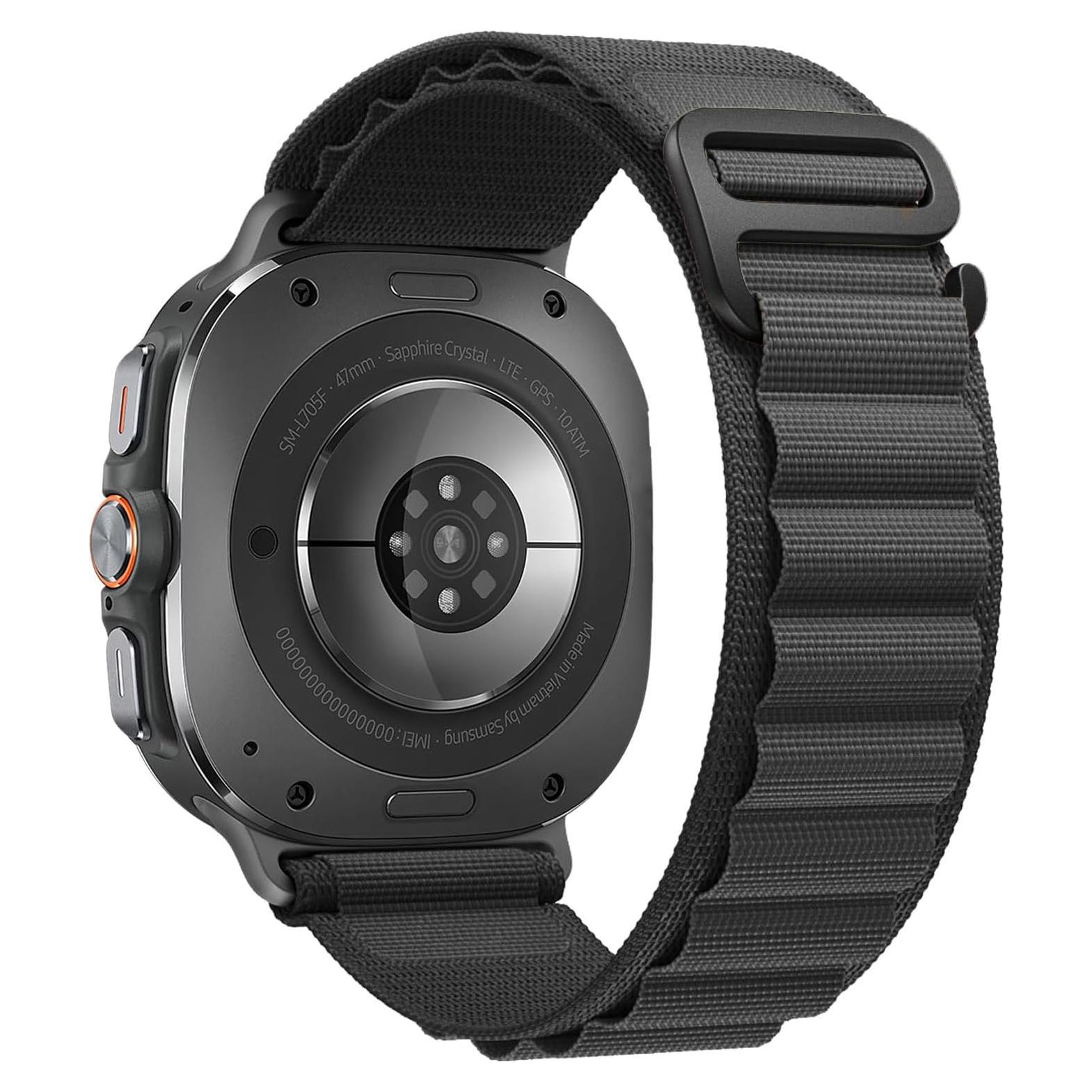 Correa de Nylon Resistente para Samsung Galaxy Watch Ultra 47mm