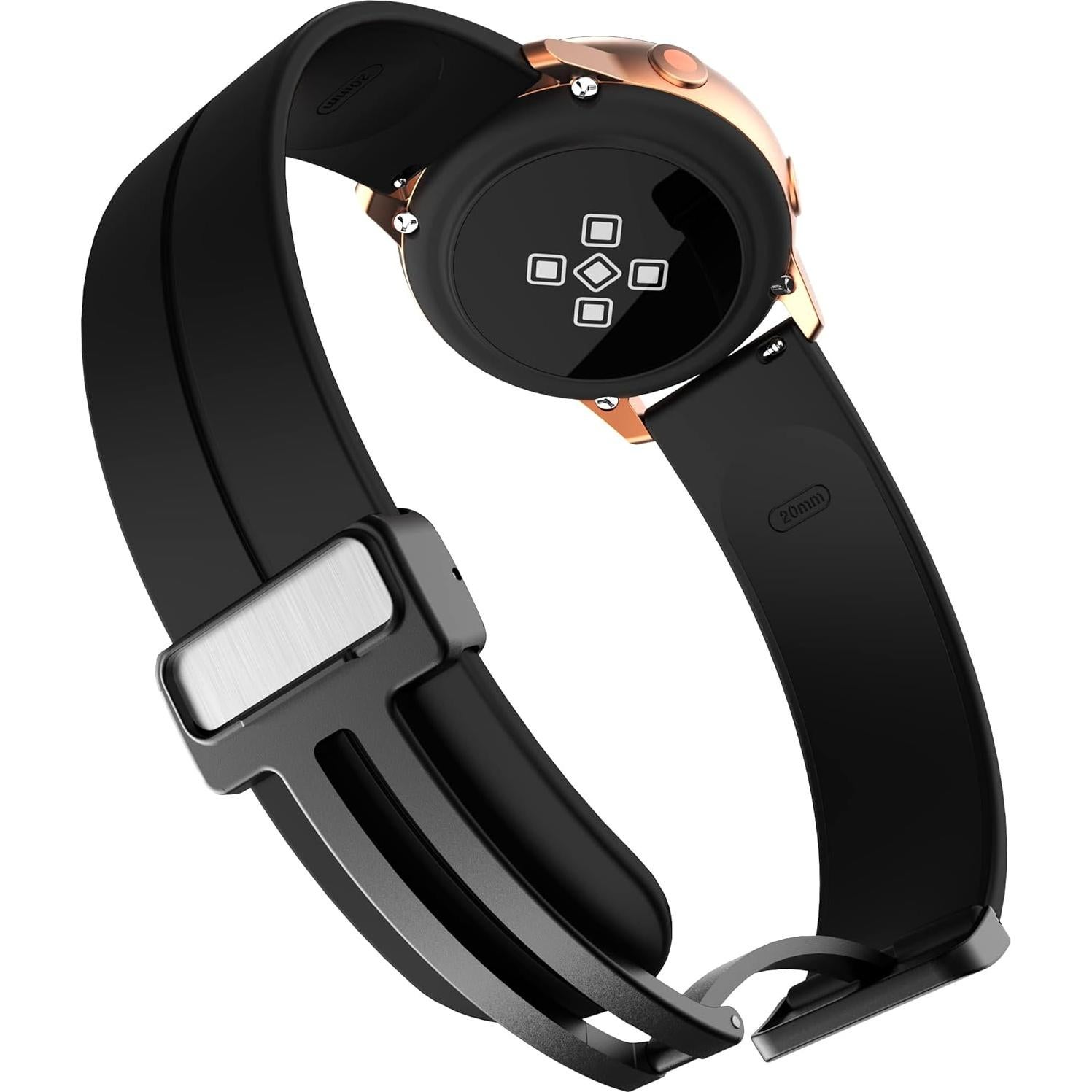 Correa de Silicona Suave para Ticwatch Pro 5 - Ajustable 24mm