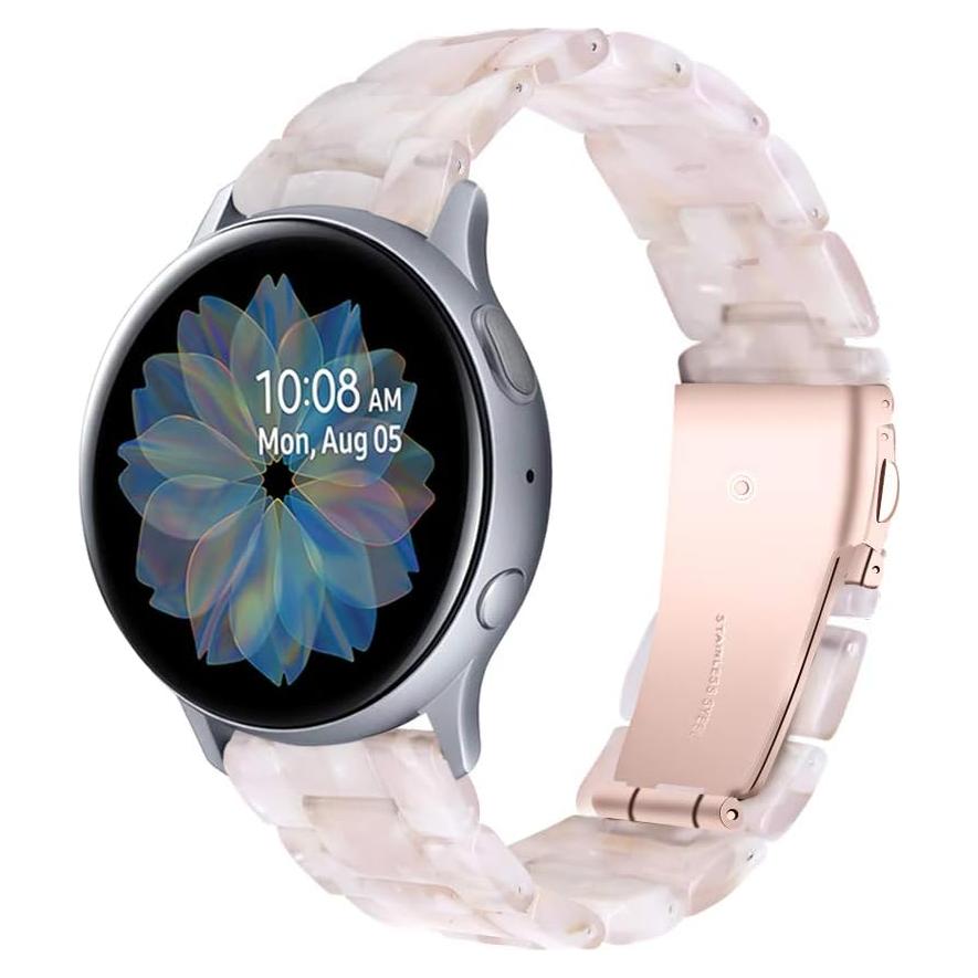 Correa de Resina 22mm FitTurn para Relojes AGPTEK y Tensky