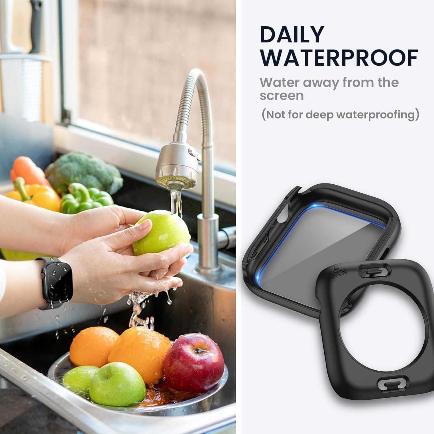 Funda Protectora Tensea para Apple Watch 45mm - Impermeable y Anti-espía