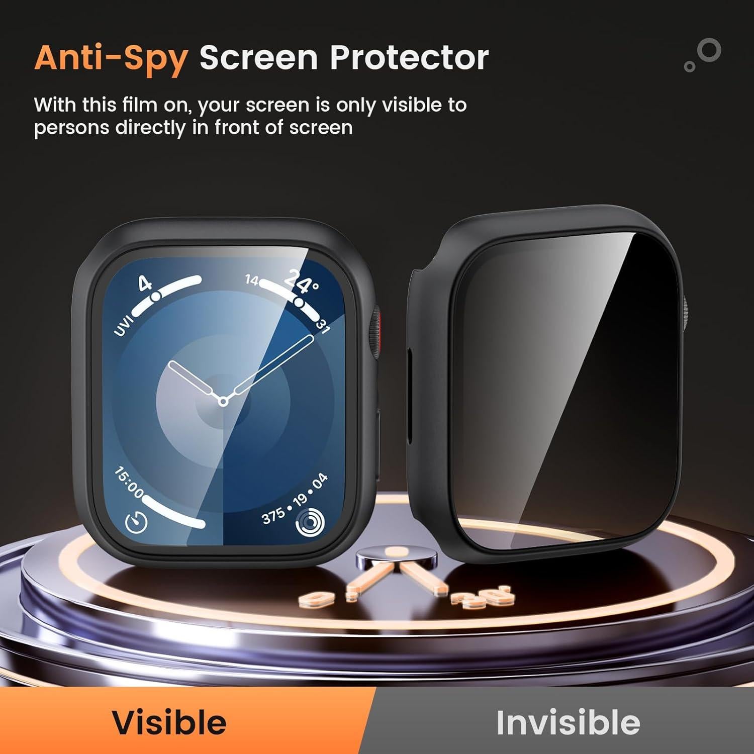 Funda Impermeable Goton para Apple Watch 45mm - Protección Privacidad