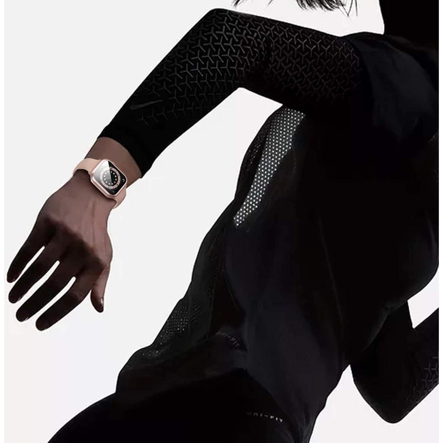 Paquete de 6 Fundas para Apple Watch SE 40mm con Protector